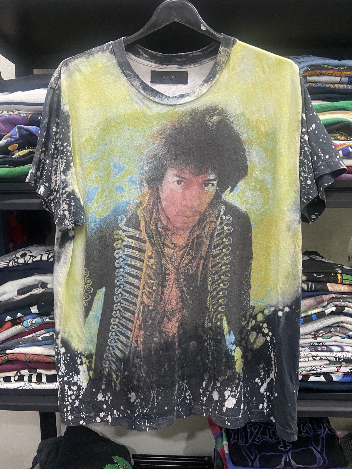 Amiri AMIRI JIMI HENDRIX Mosquitohead Band rock Tour Tshirt Size US L / EU 52-54 / 3 - 1 Thumbnail