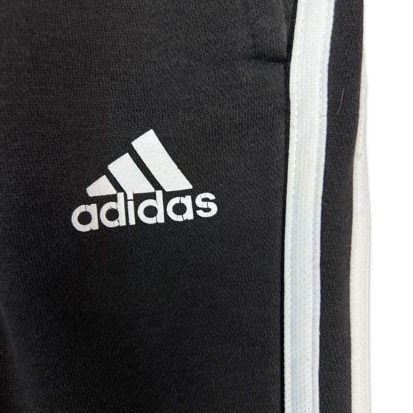 Adidas × Vintage Adidas Sweatpants Small Stripes Spell Out Training Jogger Size US 27 - 2 Thumbnail