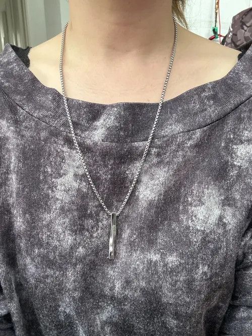 VIBE Curly stick Pendant Chain Necklace Size ONE SIZE - 3 Thumbnail