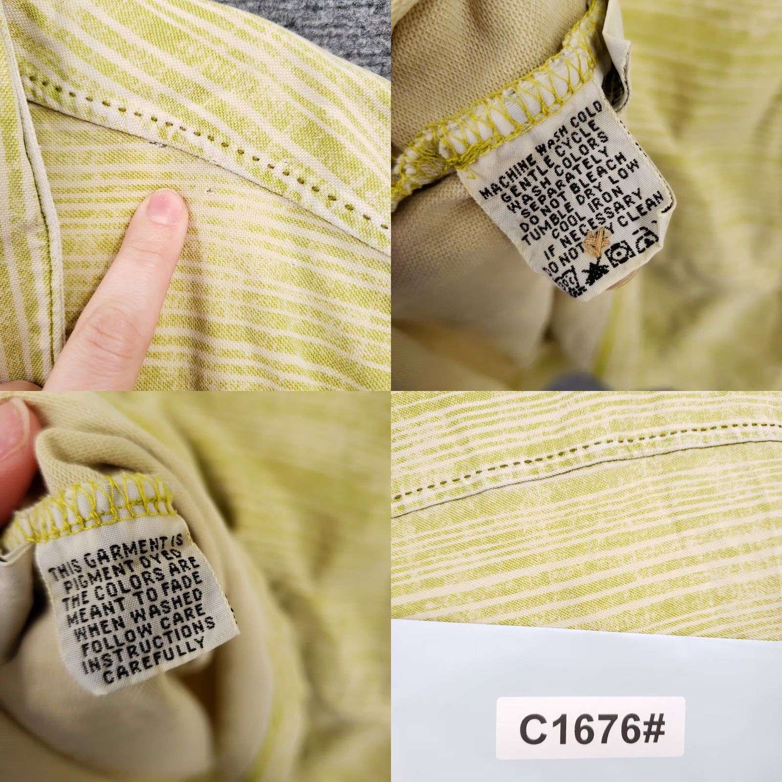 Tommy Bahama Tommy Bahama Relax Polo Shirt Mens XL Yellow Short Sleeve Striped Casual Preppy Shirt Polo Mens XL Yellow Striped Casual Preppy Size US XL / EU 56 / 4 - 8 Thumbnail