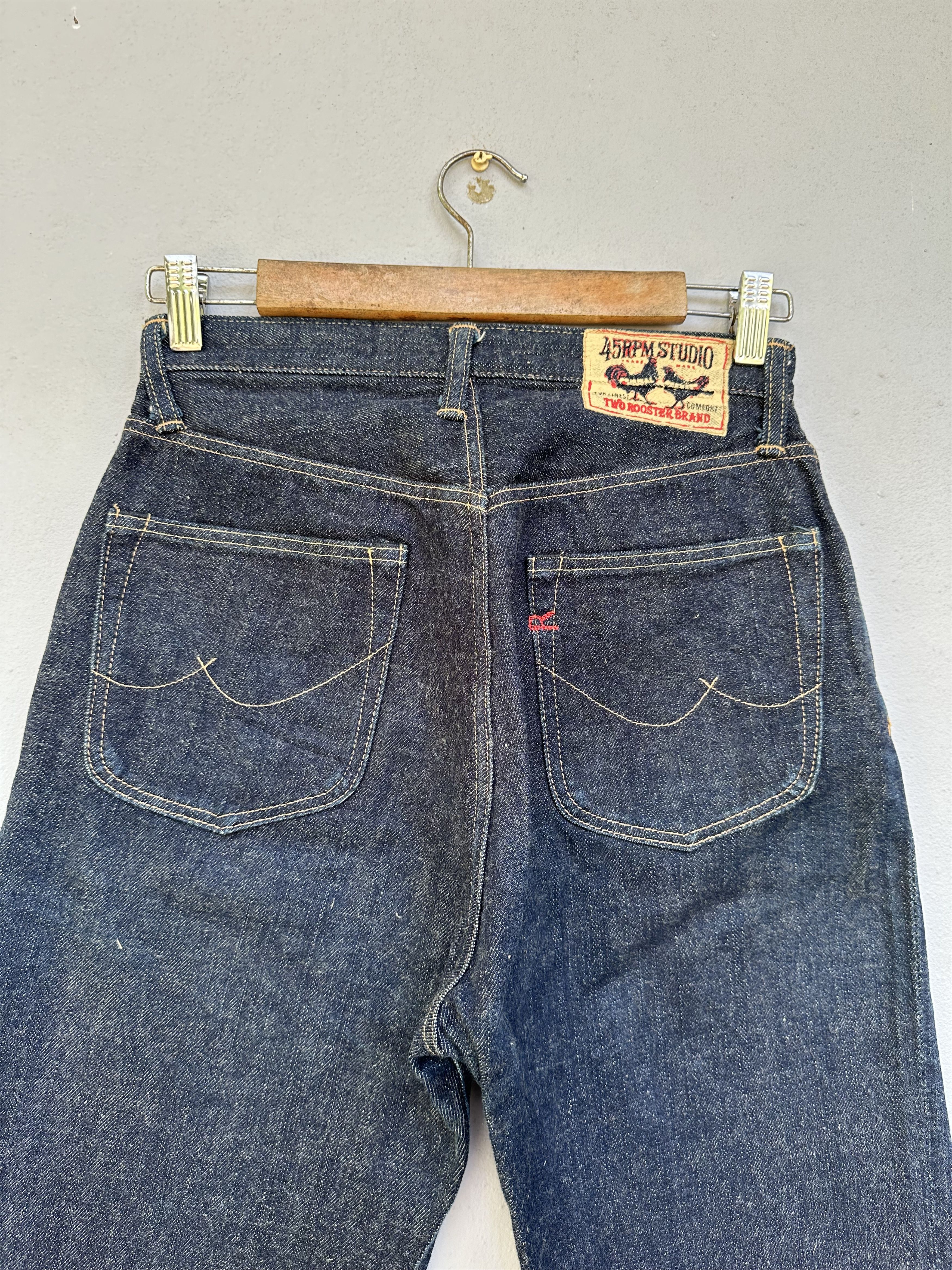 45rpm Japanese Brand R 45RPM STUDIO Two Rooster Brand Denim Jeans Size US 28 / EU 44 - 12 Thumbnail