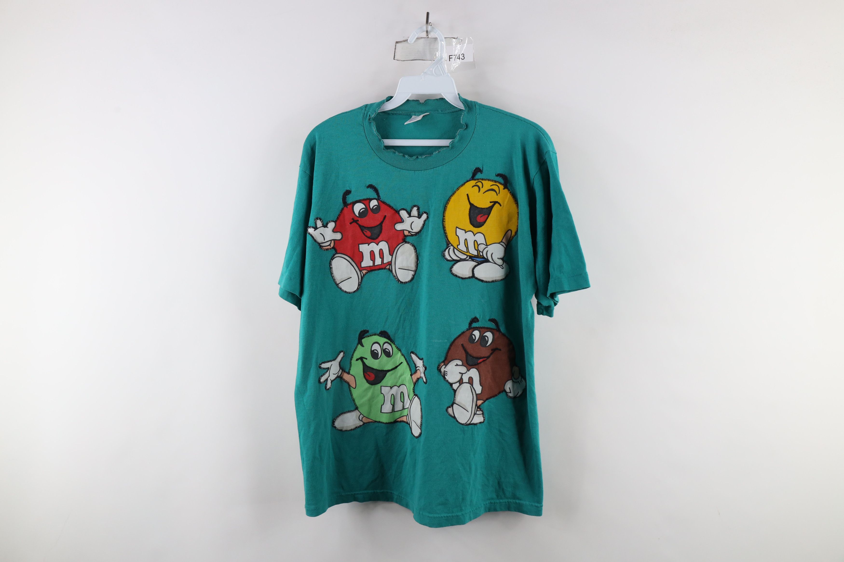 Vintage Vintage 90s Mars Candy M&Ms Short Sleeve T-Shirt USA Size L / US 10 / IT 46 - 1 Thumbnail