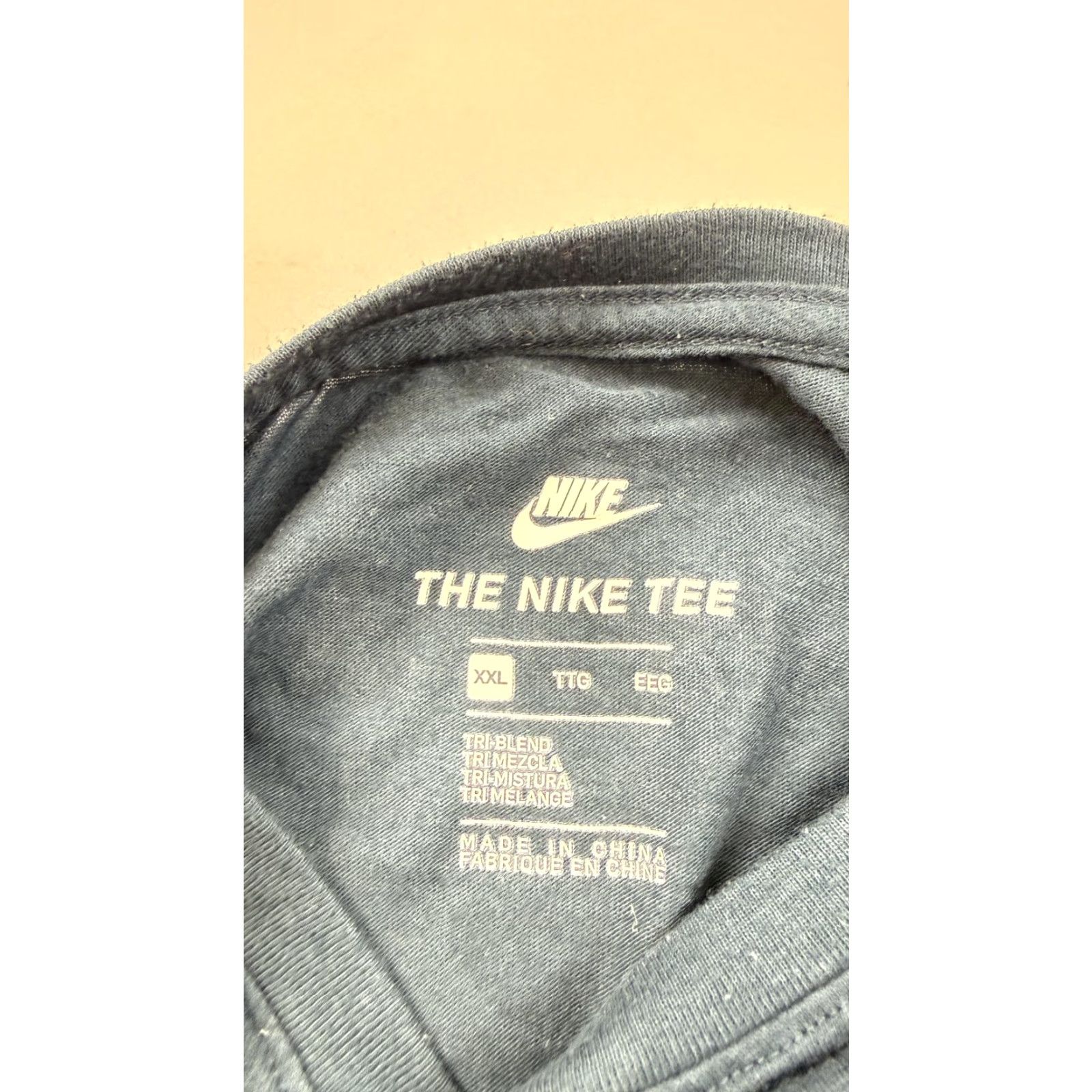 Nike Nike Shirt Mens 2XL Blue AF-1 Air Force 1 82 Jersey Graphic Tee - Crew Neck Short Sleeve - Mens Size US XXL / EU 58 / 5 - 4 Thumbnail