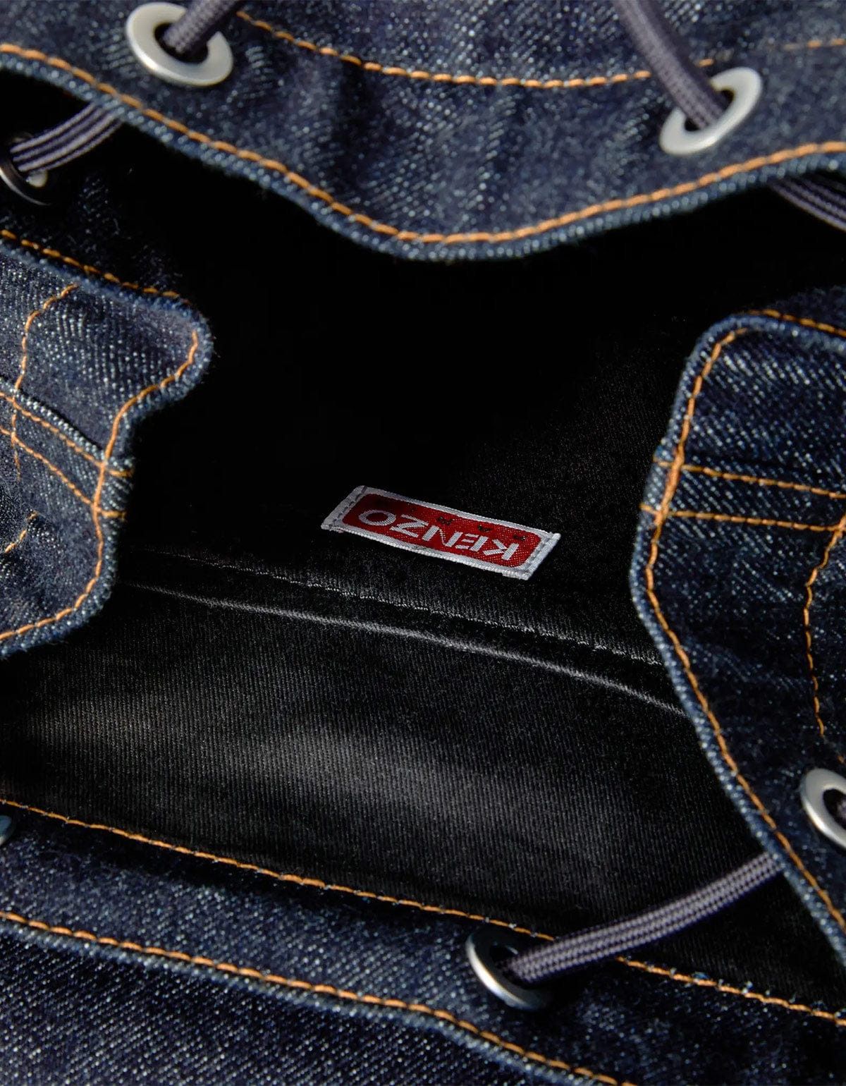 Kenzo Kenzo Five Pockets Blue Denim Backpack Size ONE SIZE - 3 Thumbnail