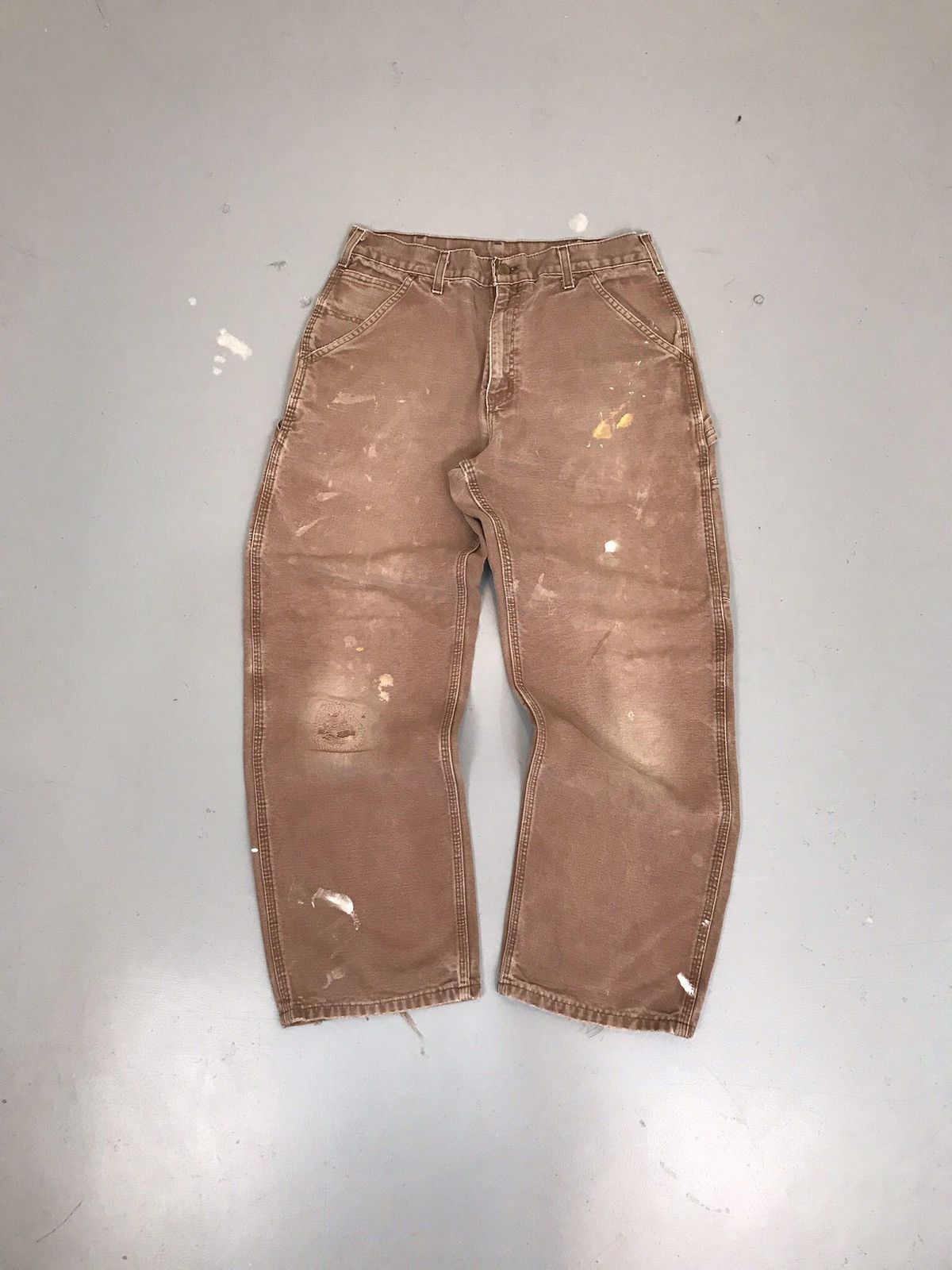 Carhartt × Vintage Vintage Carhartt carpenter denim Size US 34 / EU 50 - 1 Thumbnail