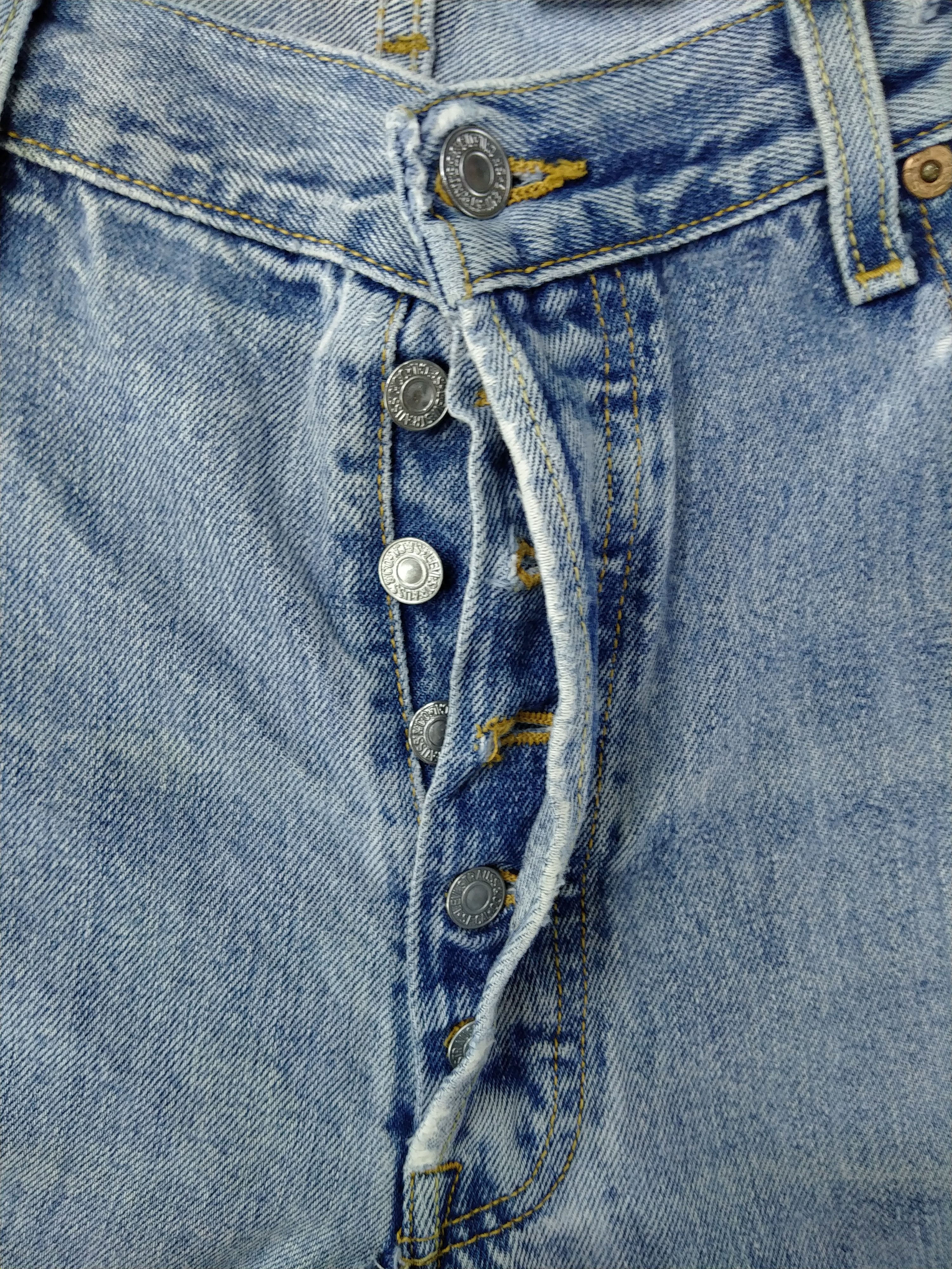 Levi's Light Wash Vintage Levi's 501 Denim 38 x 29.5 -JN745 Size US 38 / EU 54 - 6 Thumbnail