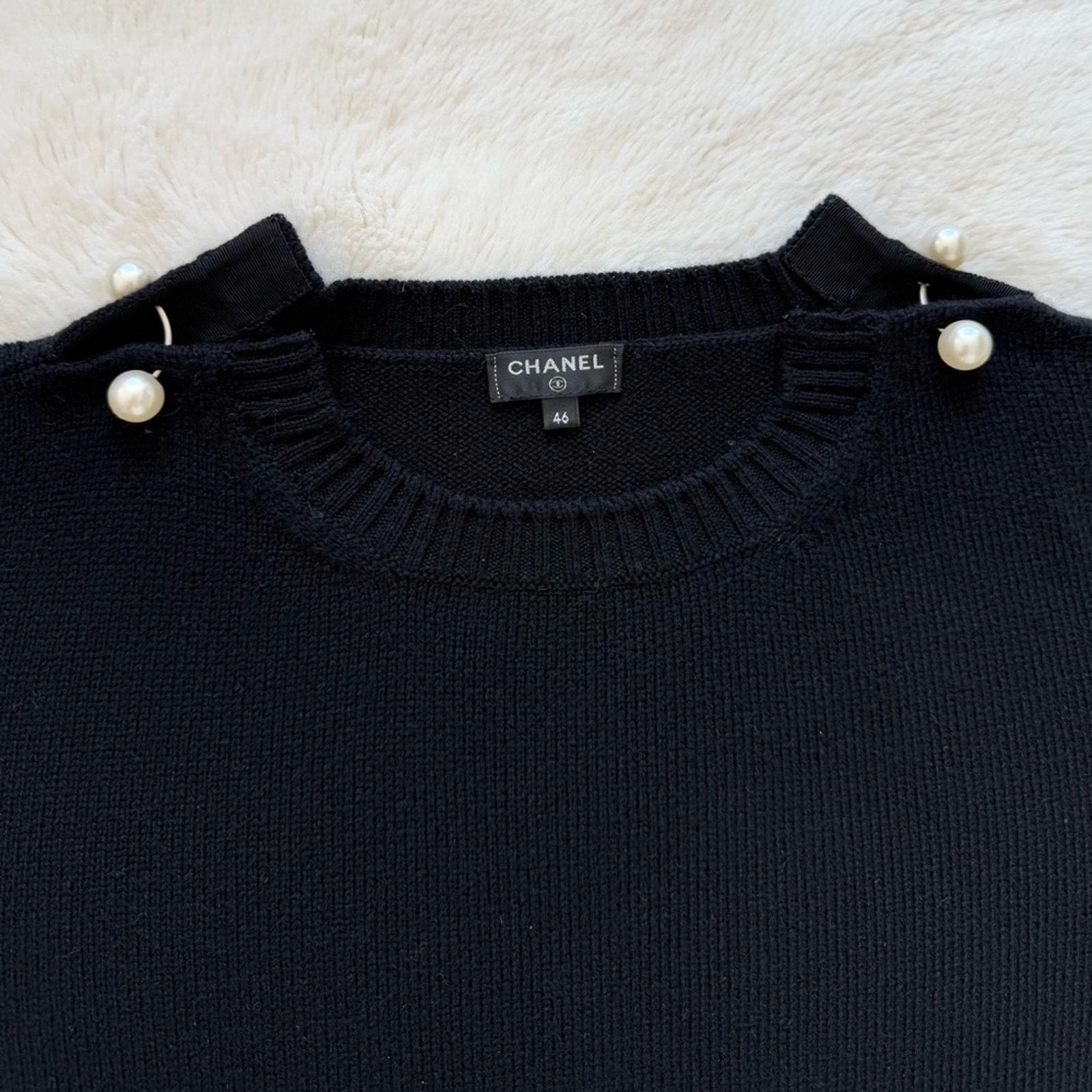 Chanel CHANEL cashmere women dress 46FR or 12 US Authentic 3200$ Size XL / US 12-14 / IT 48-50 - 5 Thumbnail
