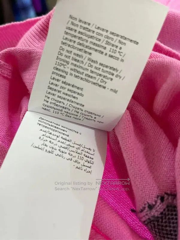 Moschino Moschino Pink Cashmere Long Sleeve Sweater . Size M / US 6-8 / IT 42-44 - 8 Thumbnail