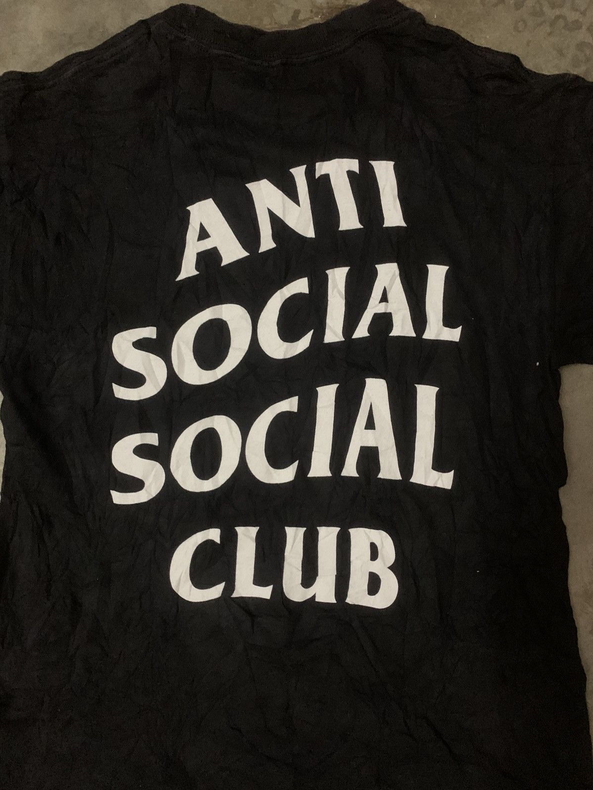 Anti Social Social Club Anti Social Social Club Spellout Tee Size US S / EU 44-46 / 1 - 5 Thumbnail