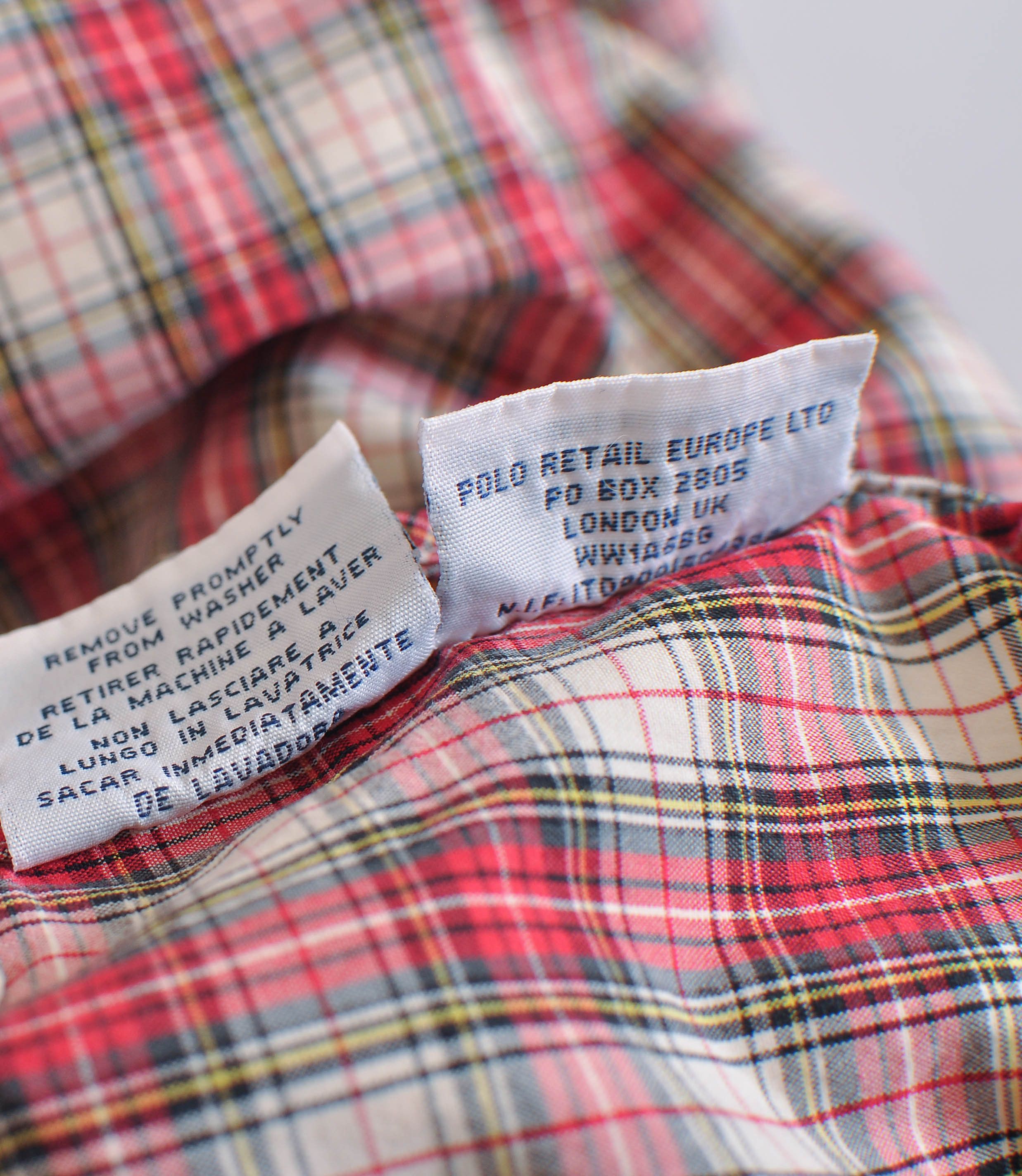 Polo Ralph Lauren Vintage 00s Polo Ralph Lauren Checkered Shirt Size US L / EU 52-54 / 3 - 7 Thumbnail