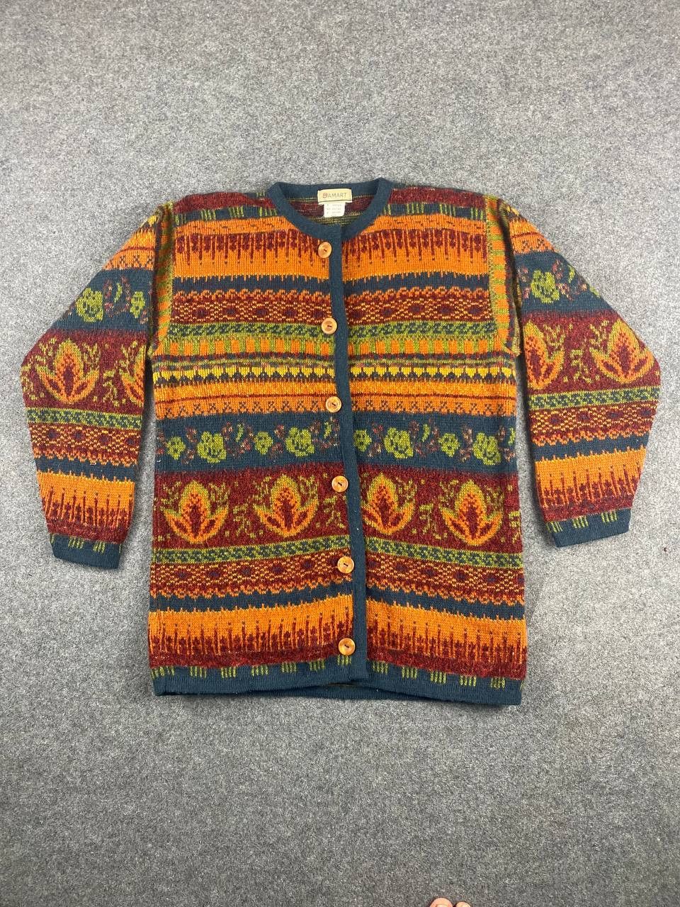 Vintage vintage damart wool knitwear nice design Size US S / EU 44-46 / 1 - 1 Thumbnail