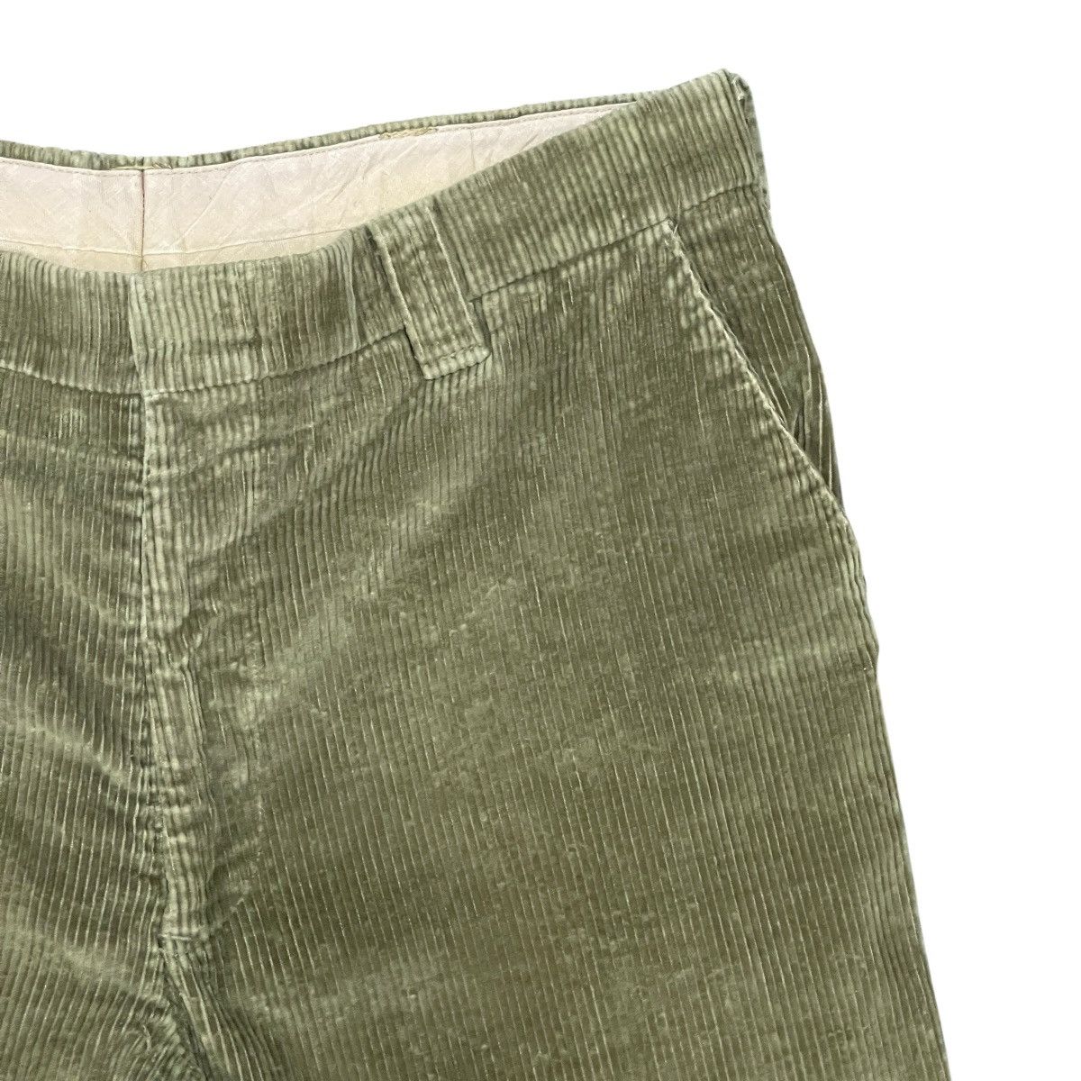 Woolrich Woolen Mills Vtg 70s Woolrich USA Wide Wale Corduroy Pants Talon Zipper Size US 31 - 2 Thumbnail