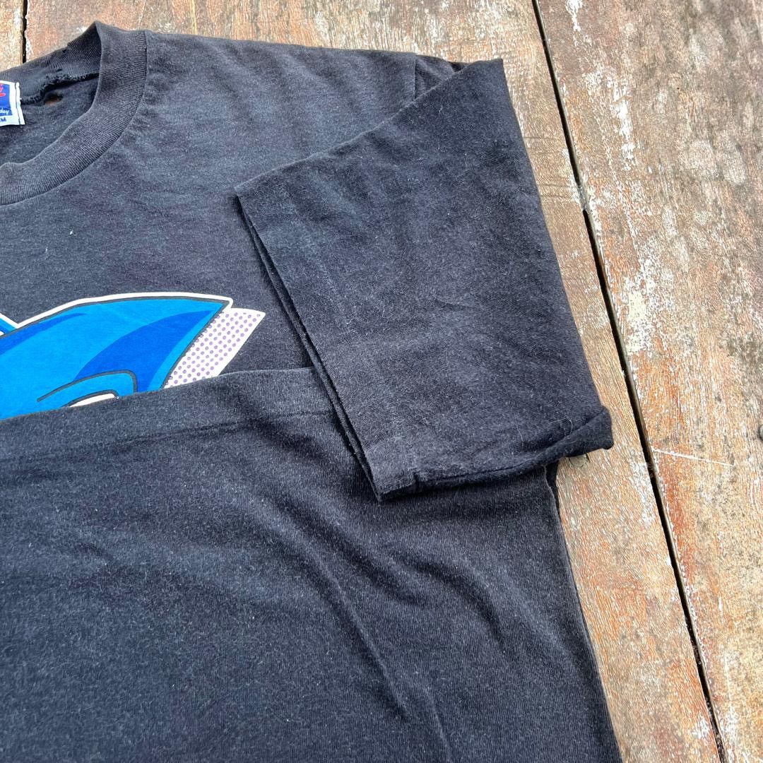 Anime Vintage 90s Thrashed Faded Segasonic The Hedgehog Sega Shirt Size US L / EU 52-54 / 3 - 7 Thumbnail