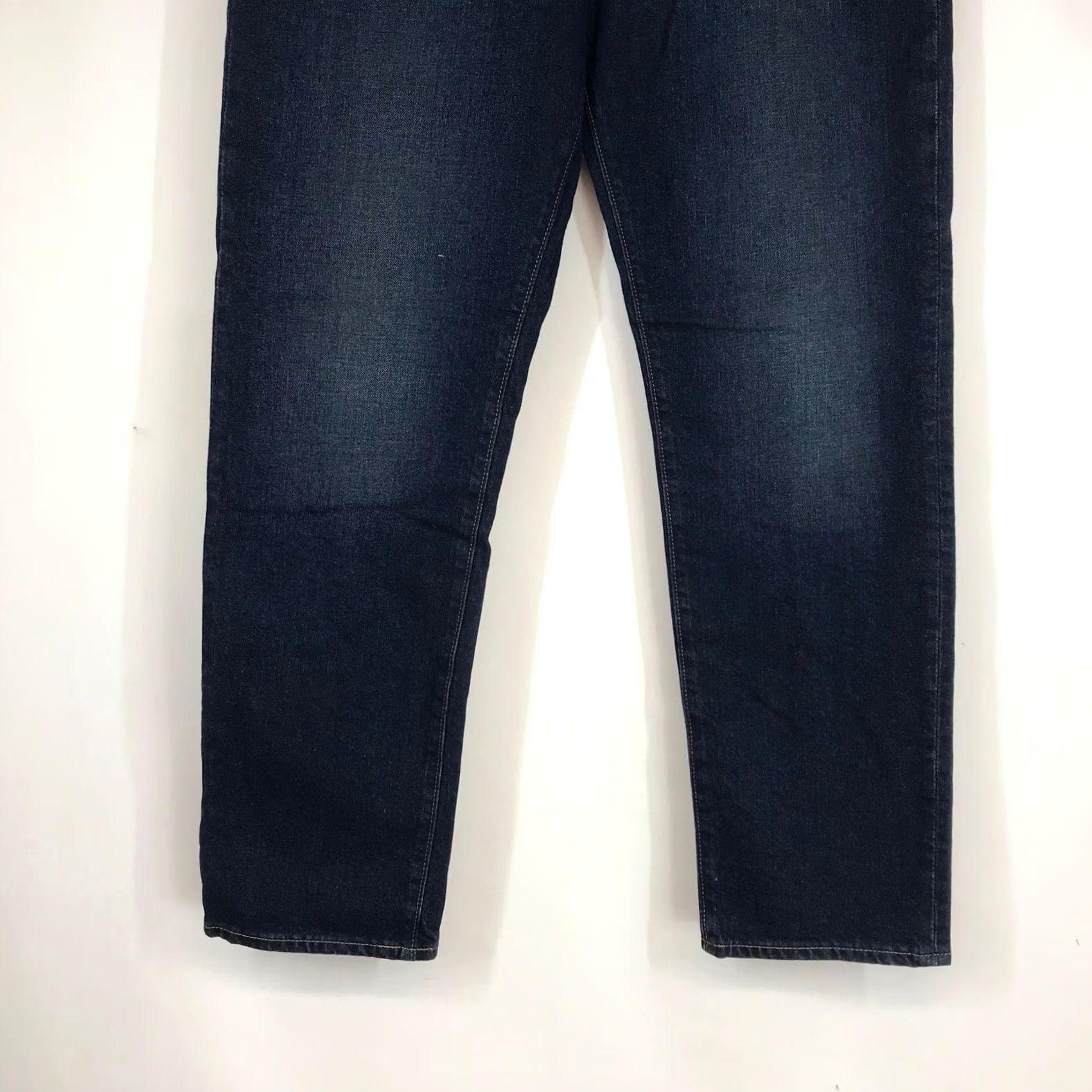 Gap Gap Jeans Dark Wash Indigo 32x30 Straight Leg 5-Pocket Denim Mid Rise Regular Mens With Tags Size US 32 / EU 48 - 3 Thumbnail
