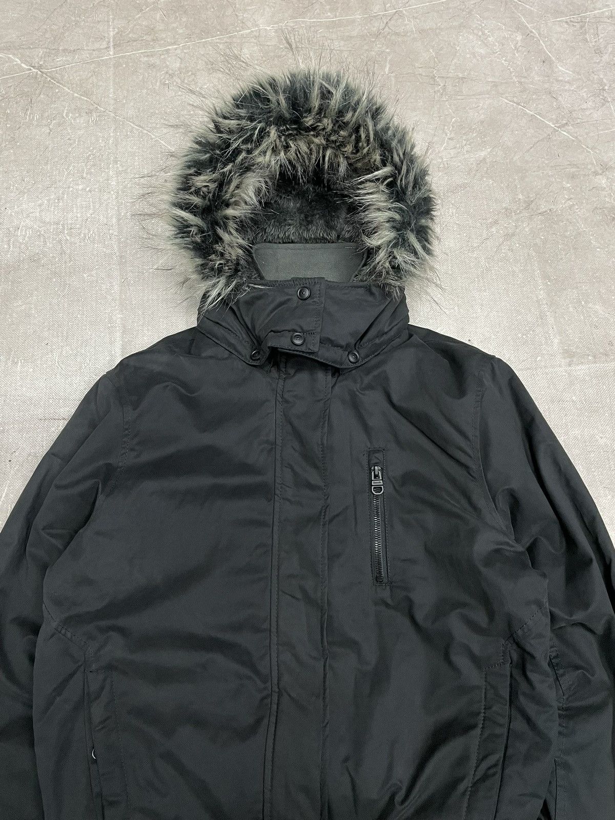 Hysteric Glamour Rare fur hood jacket hype gothic style japanese archive Size US M / EU 48-50 / 2 - 3 Thumbnail