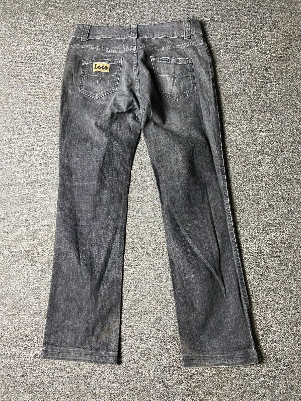 Japanese Brand Vintage LOIS Equip Spec Regular Cut Jeans (161) Size US 31 - 3 Thumbnail