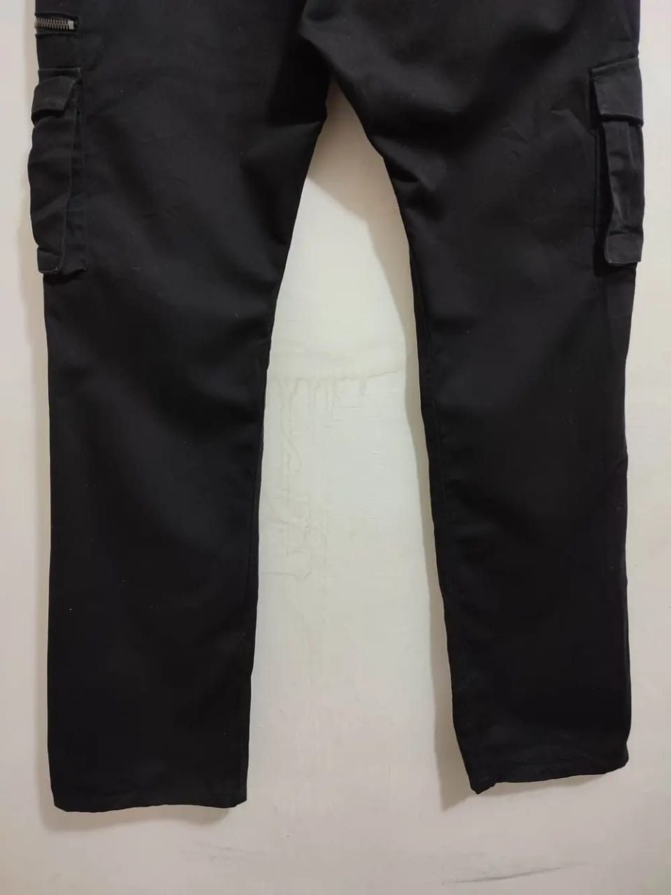 Japanese Brand Doublefocus double Waist Cargo Skull Button Punk Pants Size US 33 - 14 Thumbnail