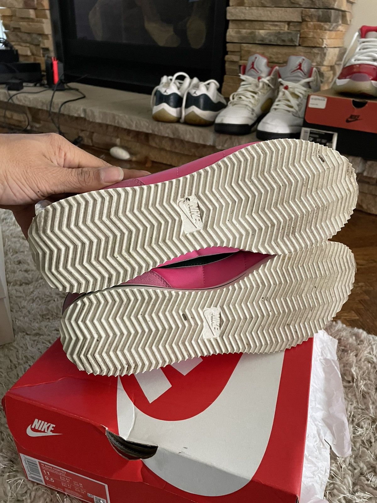 Nike Nike Wmns Cortez ‘ Pinksicle Fir’ Size US 9.5 / EU 42-43 - 8 Thumbnail