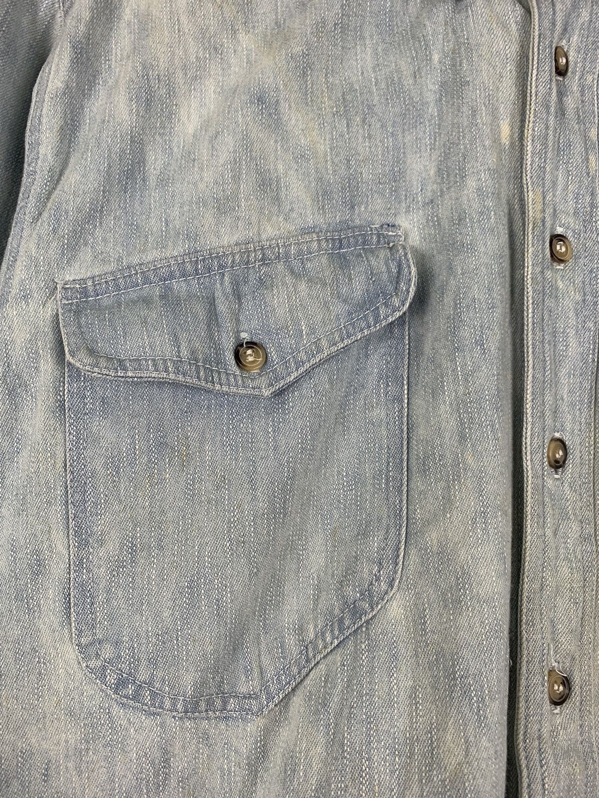 Japanese Brand × Vintage Vintage NB Club Denim Jacket Size US M / EU 48-50 / 2 - 7 Thumbnail