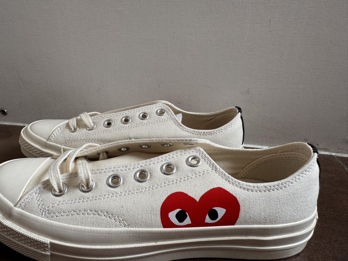 Comme des Garcons PLAY × Converse Converse X CDG Size US 8.5 / EU 41-42 - 2 Thumbnail