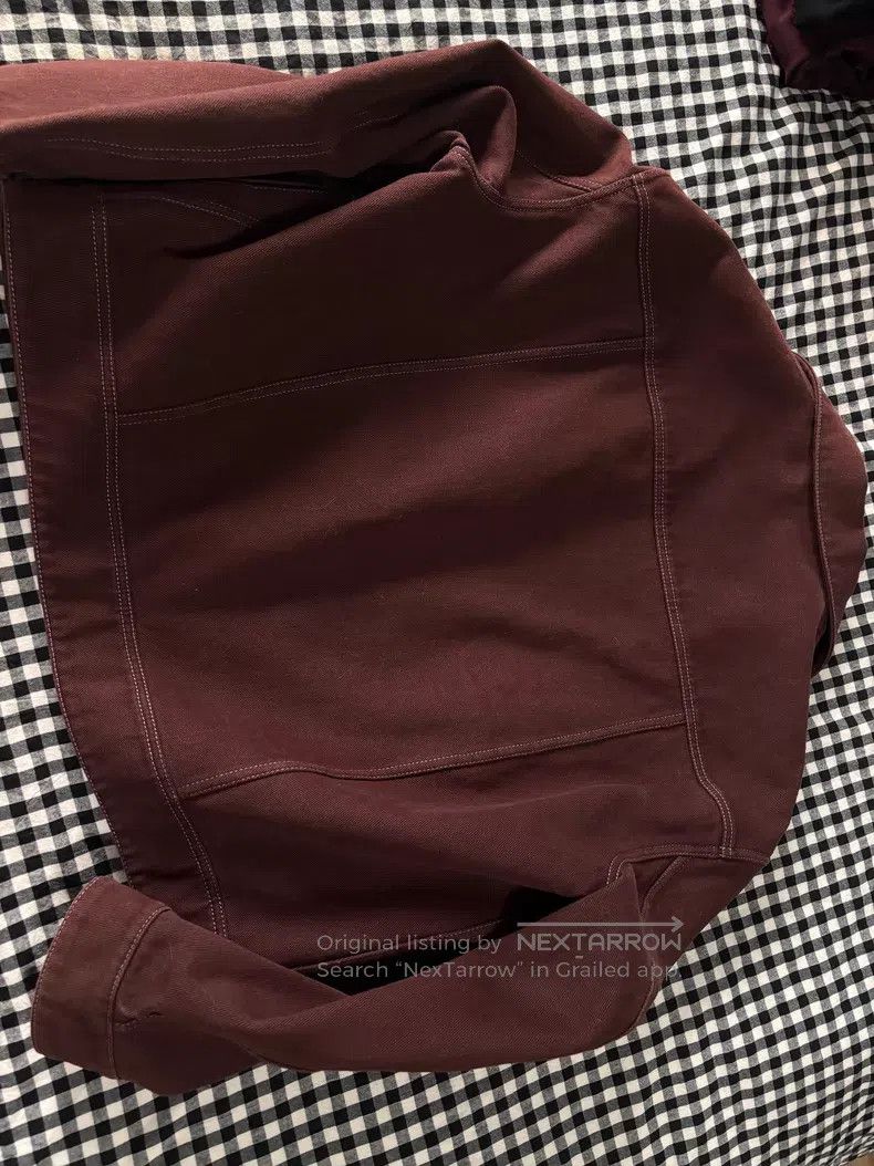 Acne Studios Acne Studios Brick Red Smile Sweatshirt, Classic Style, Un Size US M / EU 48-50 / 2 - 4 Thumbnail