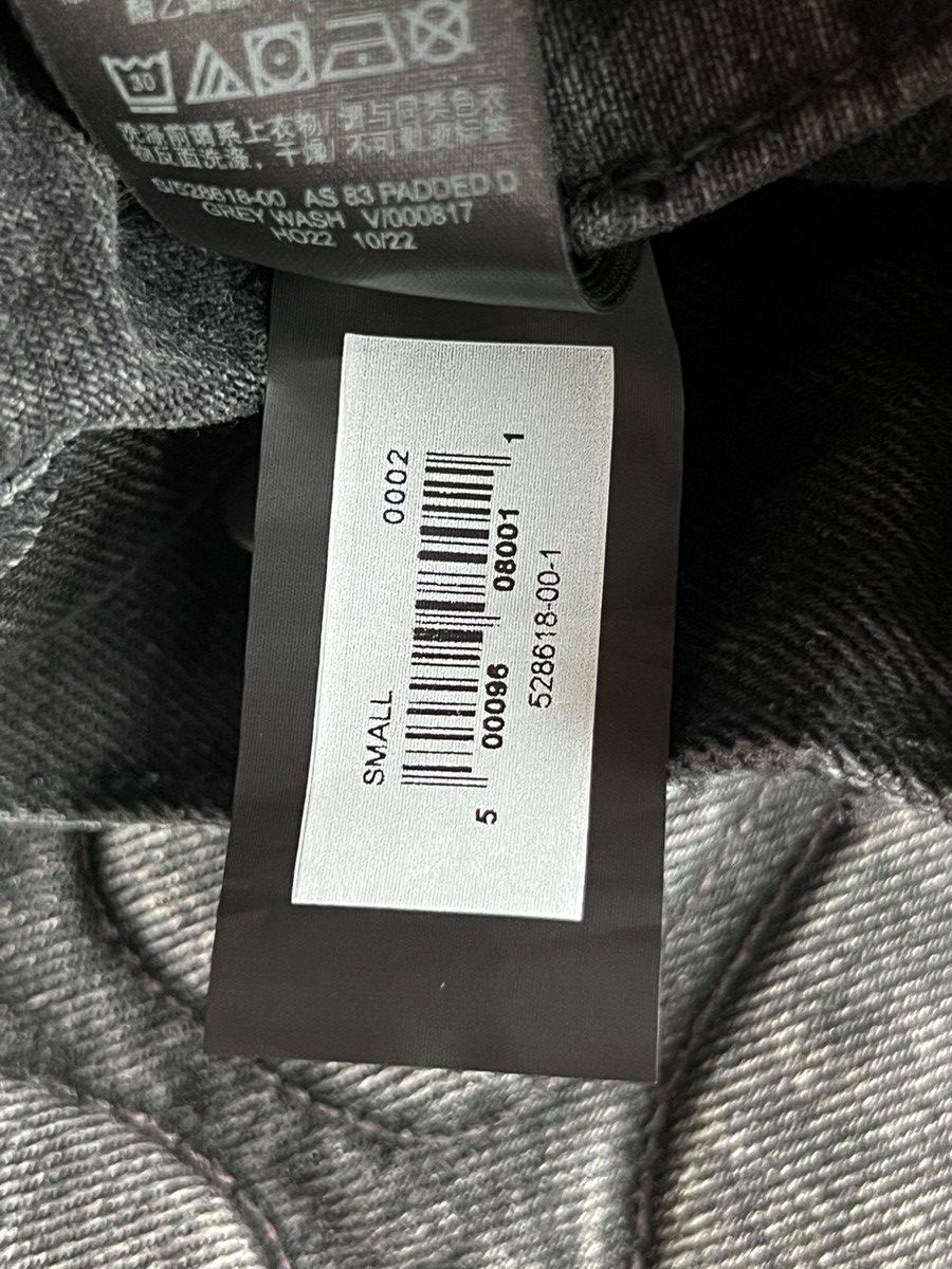 Balenciaga × Gap × Yeezy Yeezy Gap Balenciaga Denim Jacket Dark Grey Size US S / EU 44-46 / 1 - 9 Thumbnail