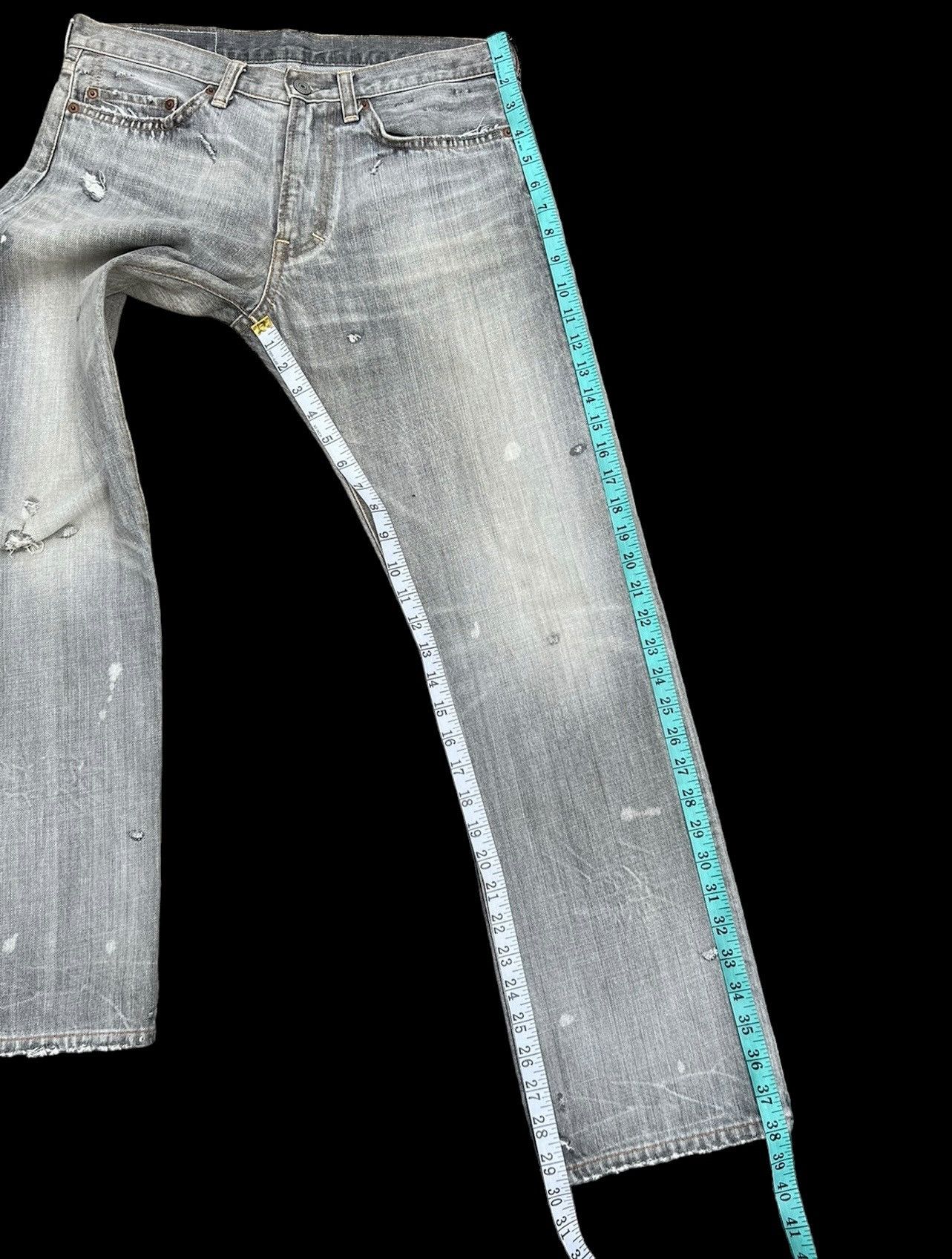 Vintage Vintage RNA Slang From Chaos Reconstruct Denim Trashed Jeans Size US 30 / EU 46 - 5 Thumbnail