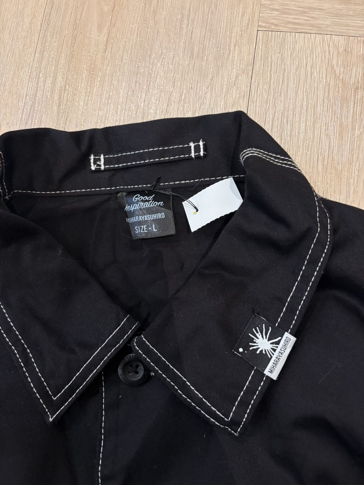 GU × Maison MIHARA YASUHIRO Rare Maison Mihara Yasuhiro Work shirt Size US L / EU 52-54 / 3 - 2 Thumbnail