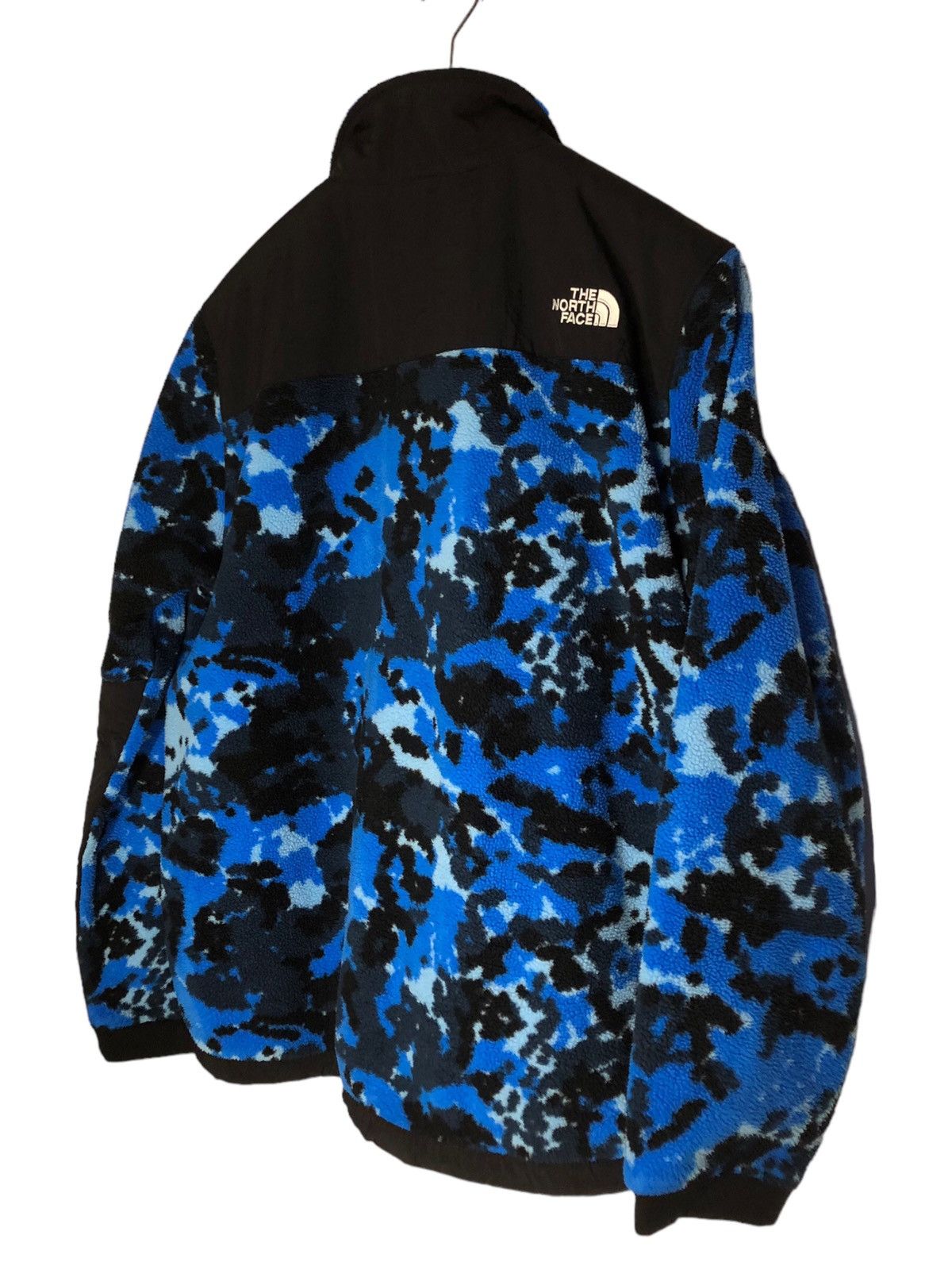 North Face Printed Denali 2 Jacket Fleece/Blue Camo/Top! / L