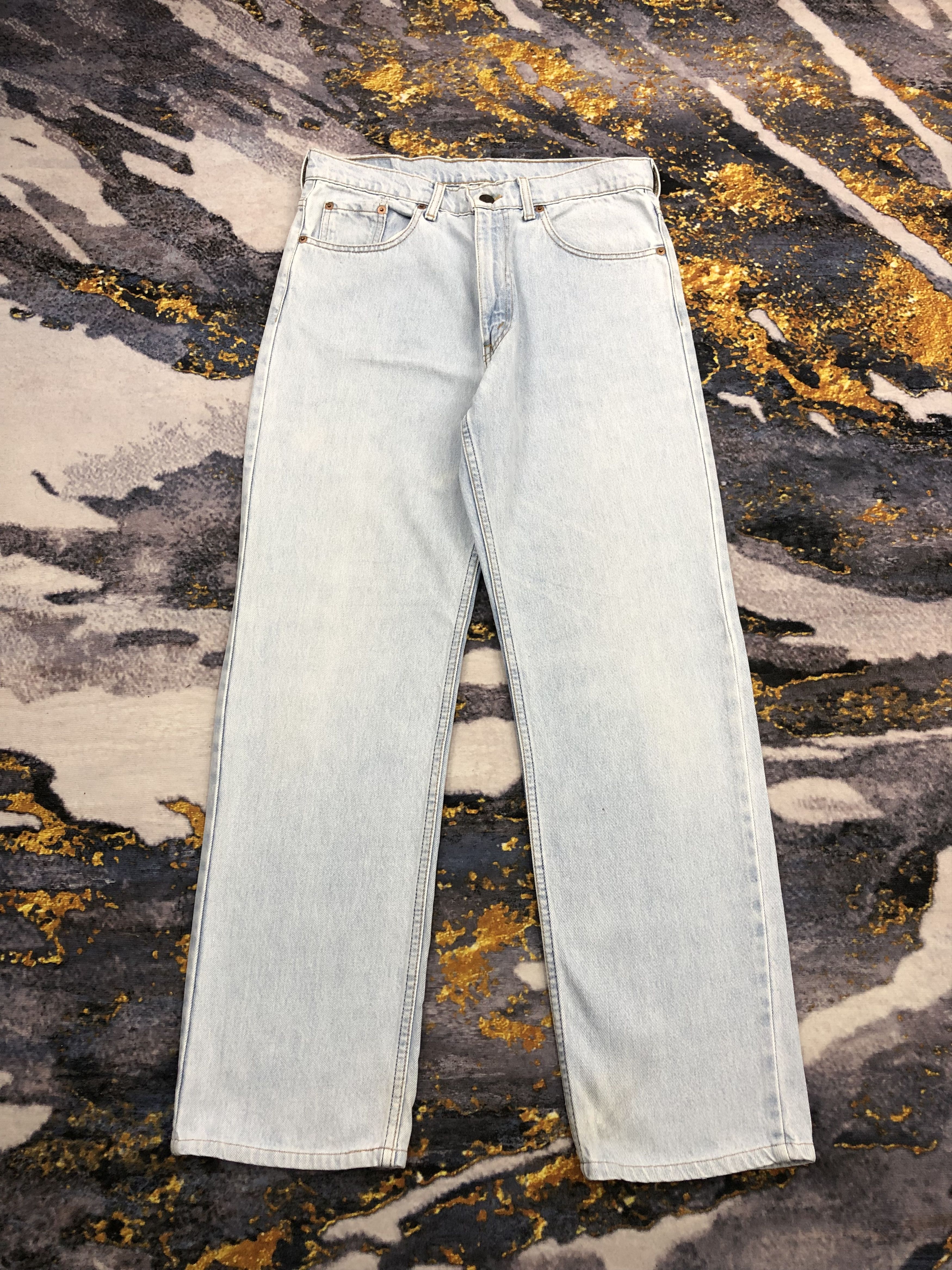 Levi's Vintage 90s Levis 515 Light Washed Jeans DPP0174 Size US 31 - 1 Thumbnail