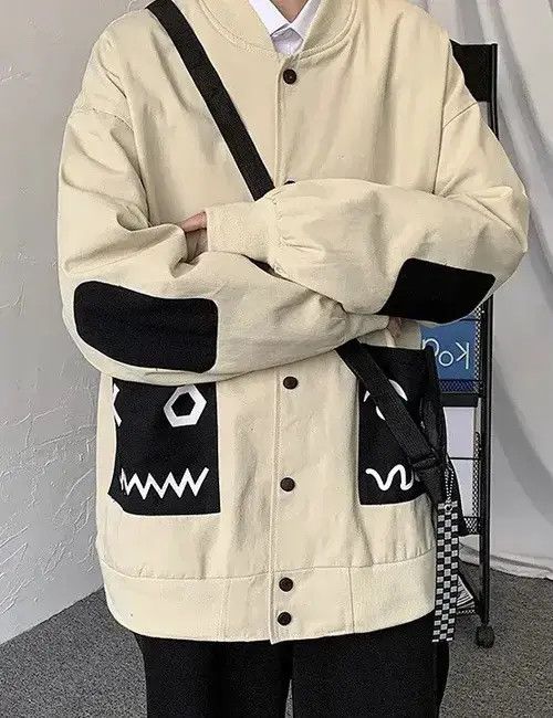 Other Rare cartoon pocket jacket graphic aesthetic Size US M / EU 48-50 / 2 - 6 Thumbnail
