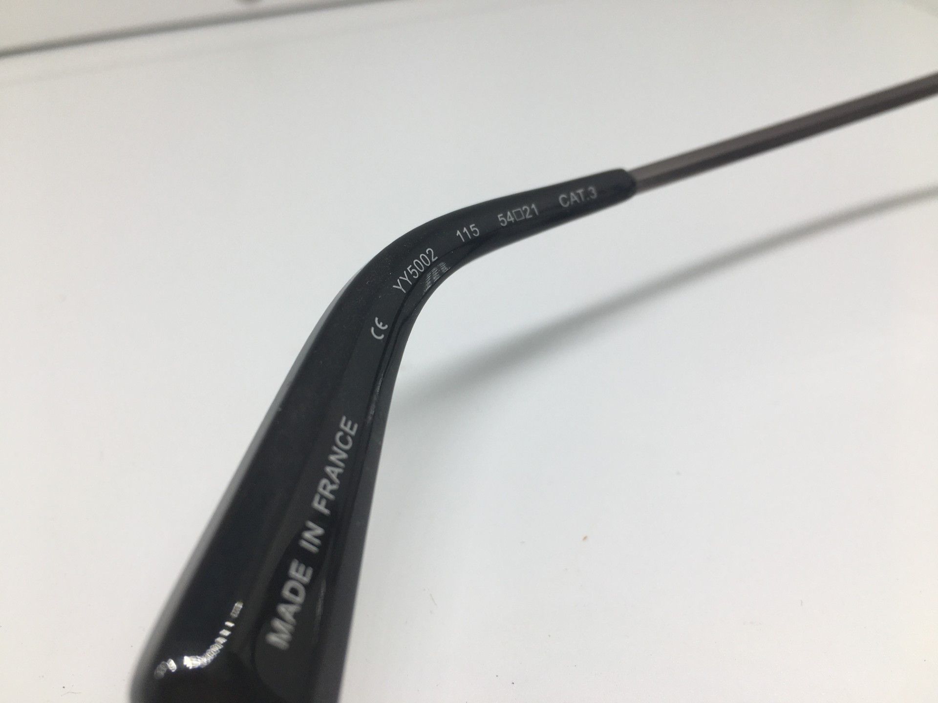 Yohji Yamamoto YOHJI YAMAMOTO YY 5002 N.O.S. avant garde eyeglasses France Size ONE SIZE - 3 Thumbnail