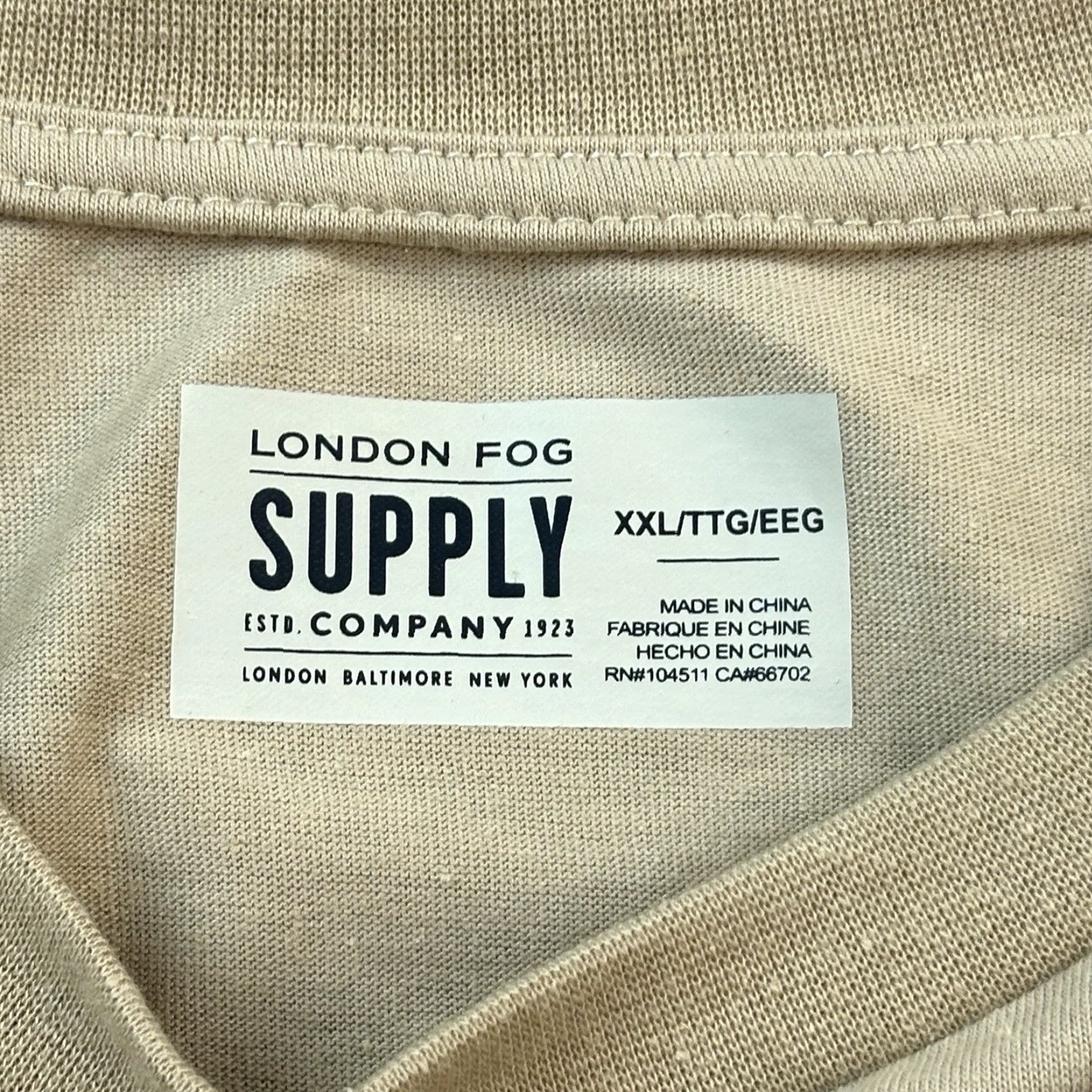 London Fog London Fog Supply Shirt Mens 2XL Tan Graphic Outdoor Casual The Great Outdoors 90s USA London Fog Shirt Mens 2XL Tan Graphic Hiking Casual Size US XXL / EU 58 / 5 - 3 Thumbnail