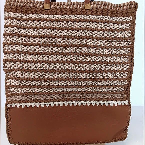 Valentino Valentino Garavani Men's Identity Woven Tote Bag Size ONE SIZE - 3 Thumbnail