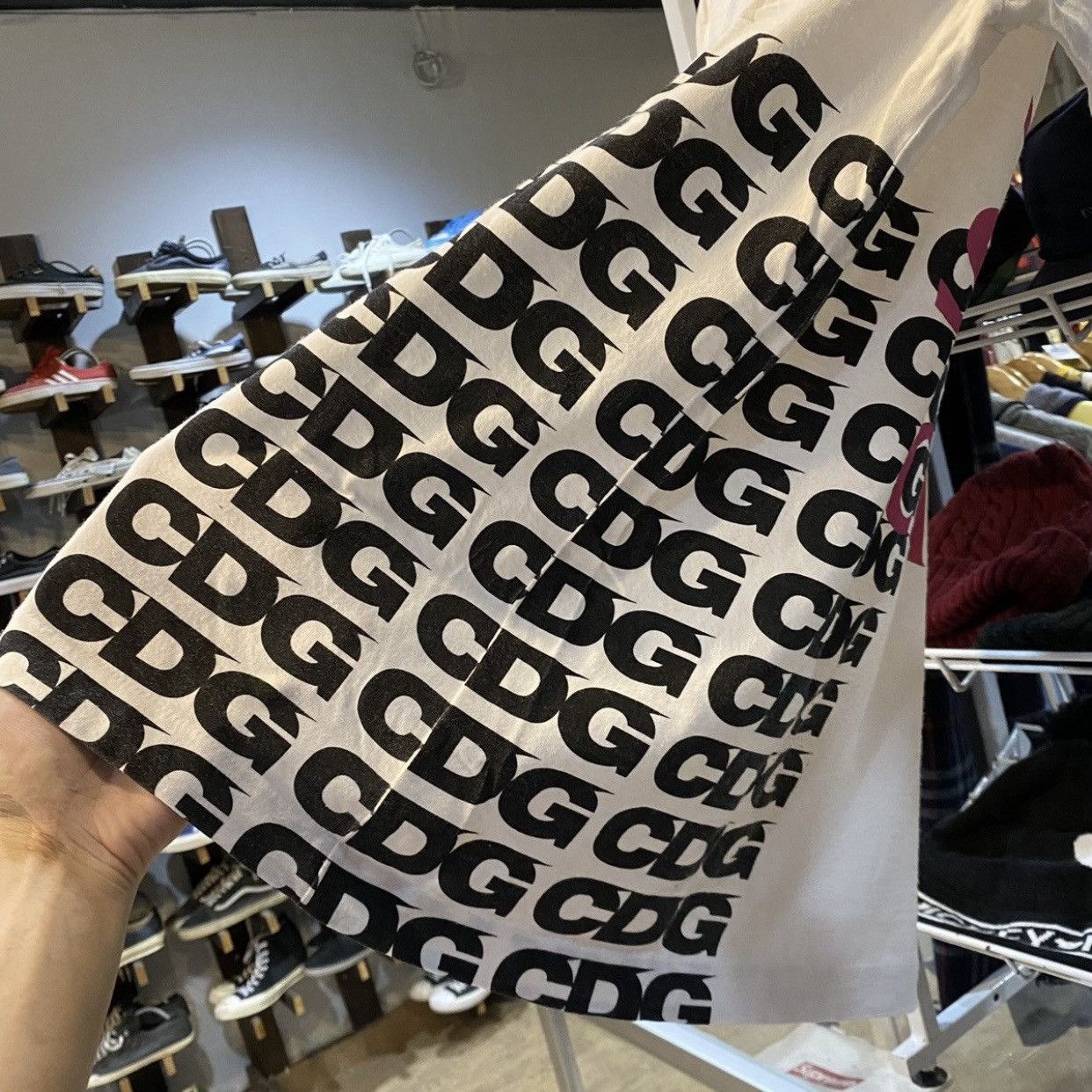 CDG by Comme des Garcons Anti Social Social Club CDG Breaking News Tee L Size US M / EU 48-50 / 2 - 5 Thumbnail
