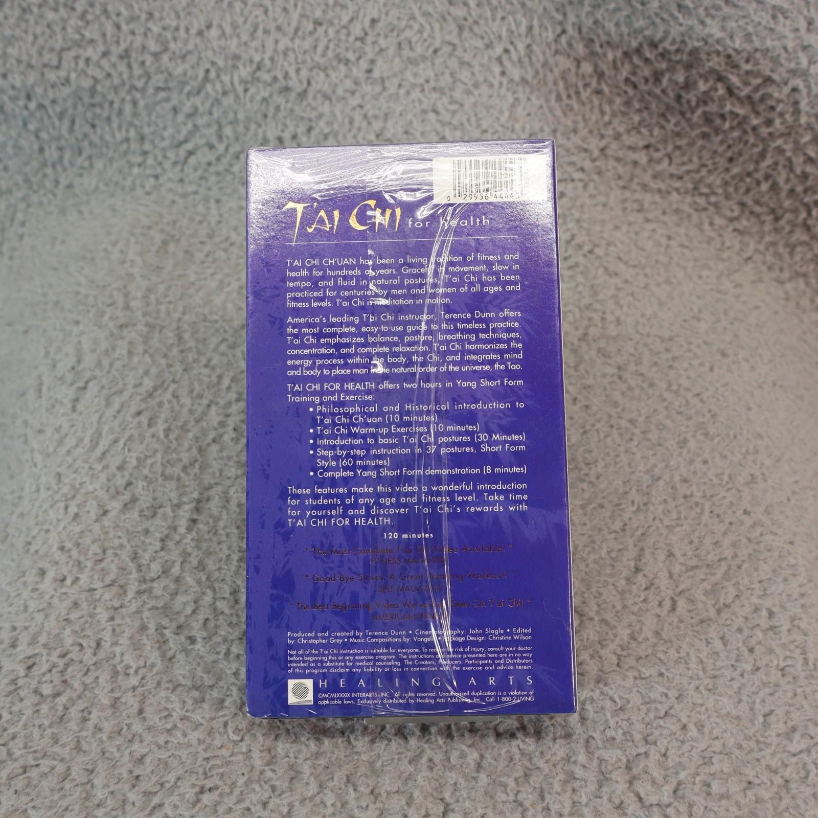 Other Tai Chi For Health with Terry Dunn (VHS, 1990) NEW SEALED Size ONE SIZE - 3 Thumbnail