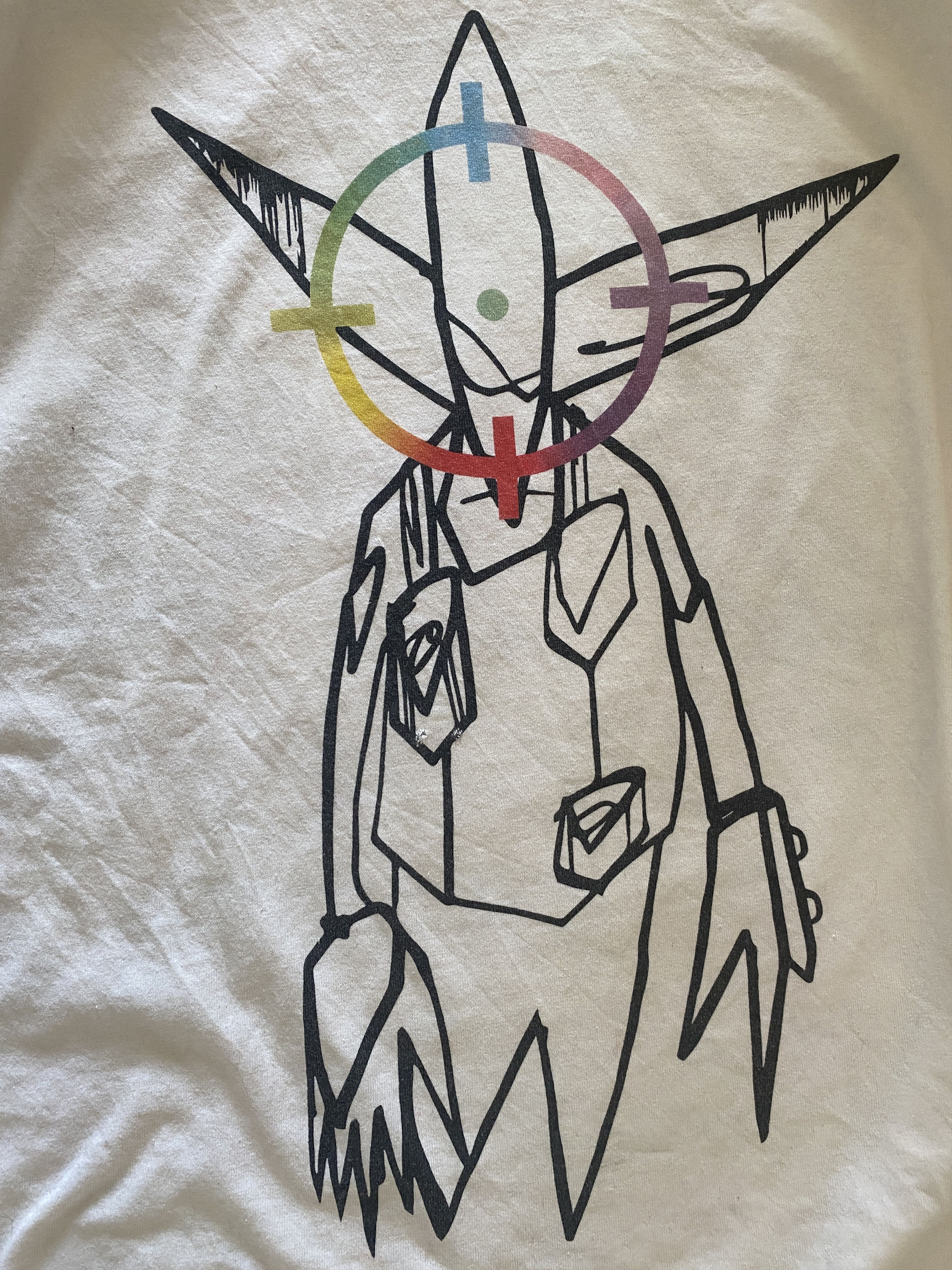 Futura × Off-White Alien Print Shirt Size US M / EU 48-50 / 2 - 3 Thumbnail