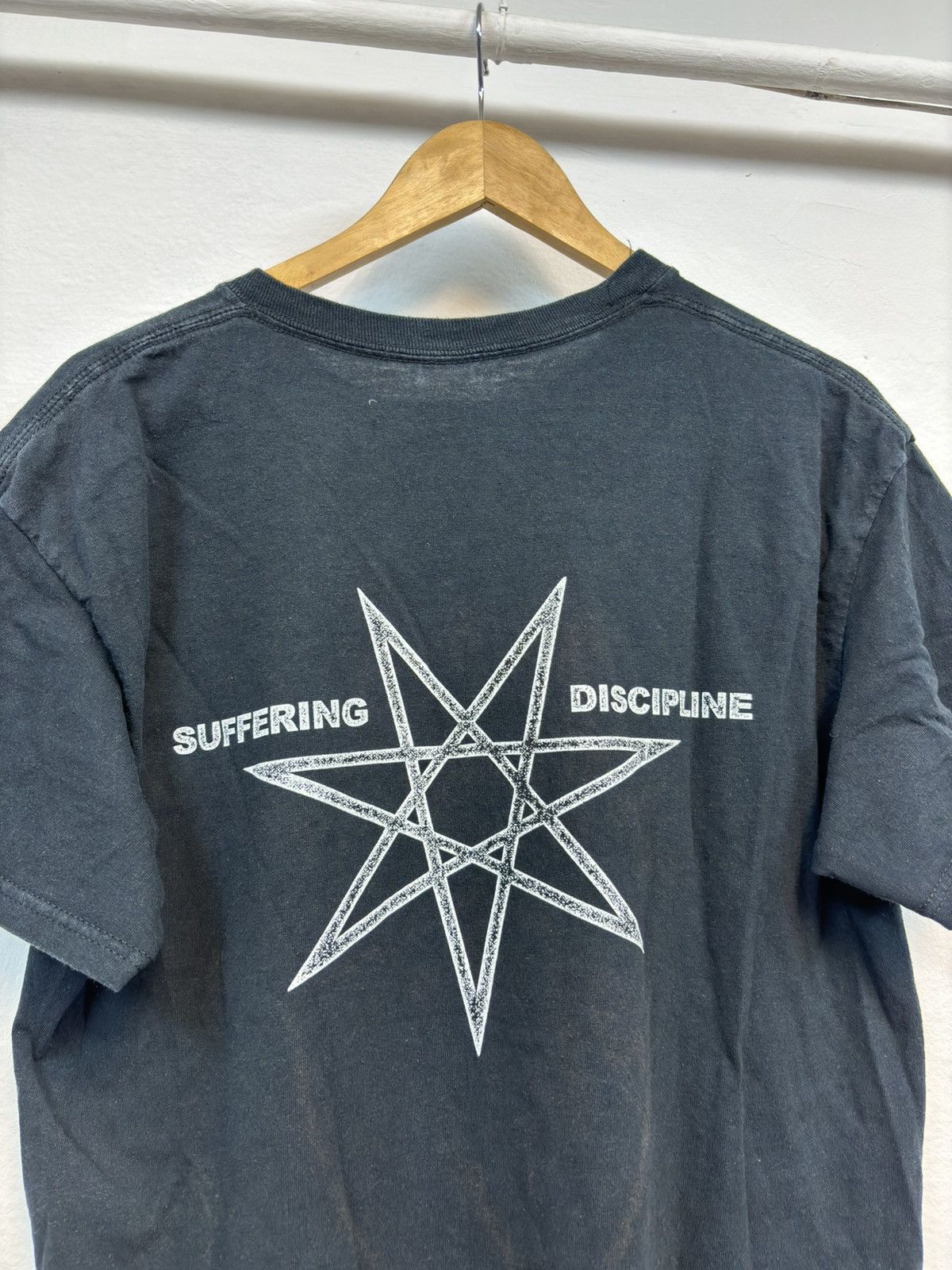 Band Tees × Vintage Vintage Suffering Discipline Hardcore Band 00s t shirt tee Size US L / EU 52-54 / 3 - 4 Thumbnail