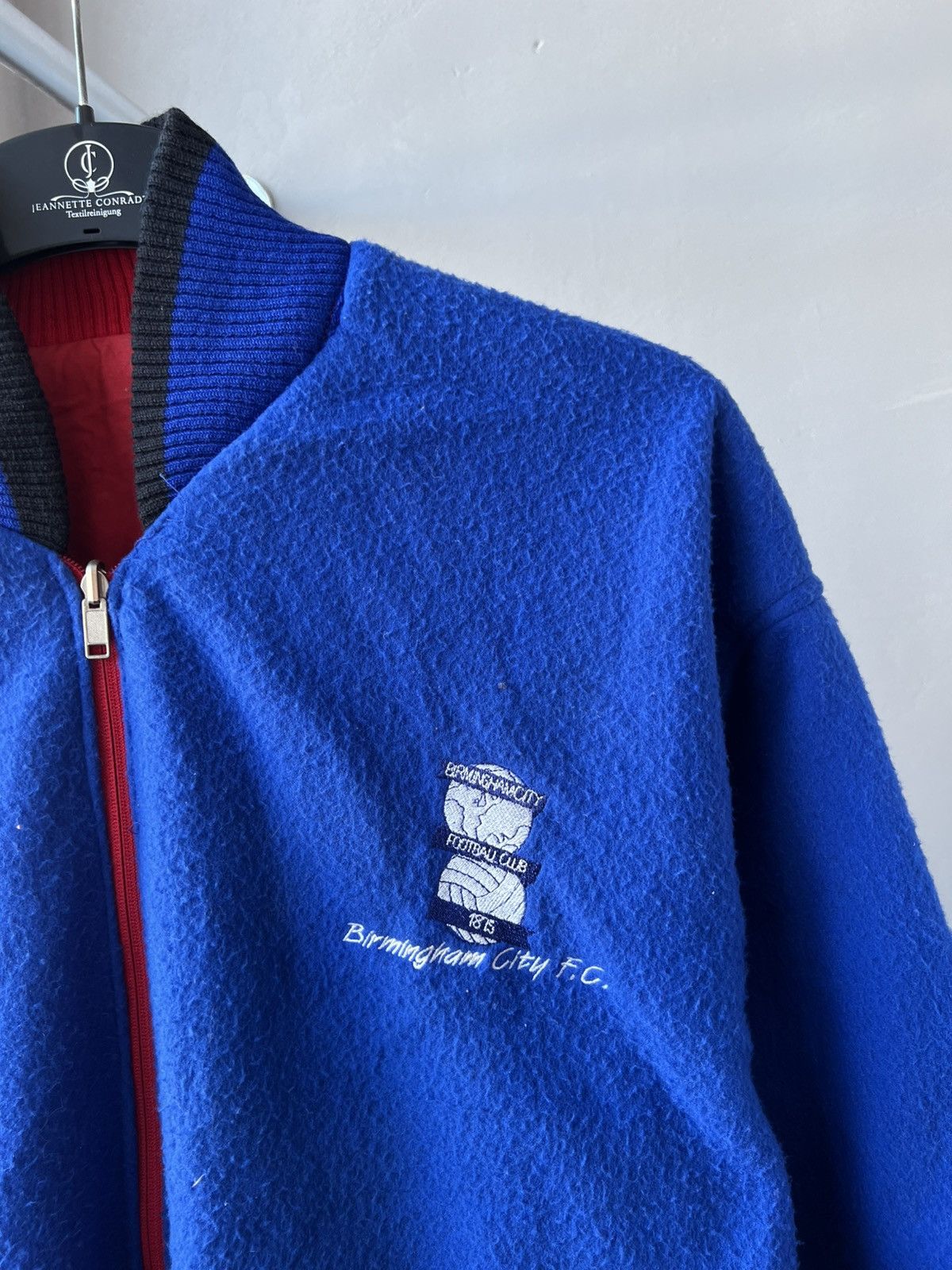 Vintage ICON ULTRAS 80’S BIRMINGHAM CITY VARSITY ZIP BOMBER JACKET M Size US M / EU 48-50 / 2 - 11 Thumbnail