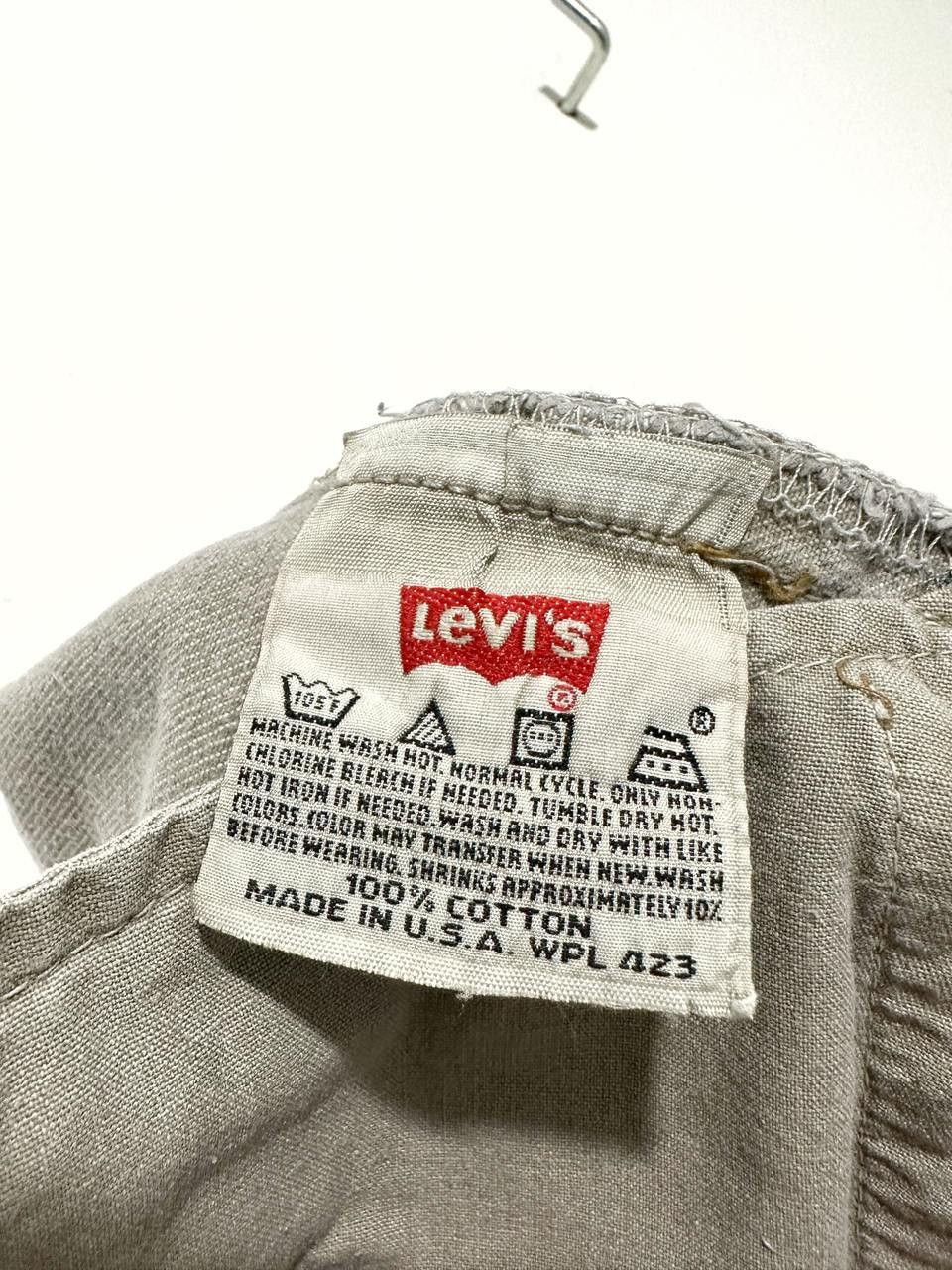 Levi's × Vintage Rare Made in USA Levi's 1990's Denim Shorts W29 Size 29" - 6 Thumbnail