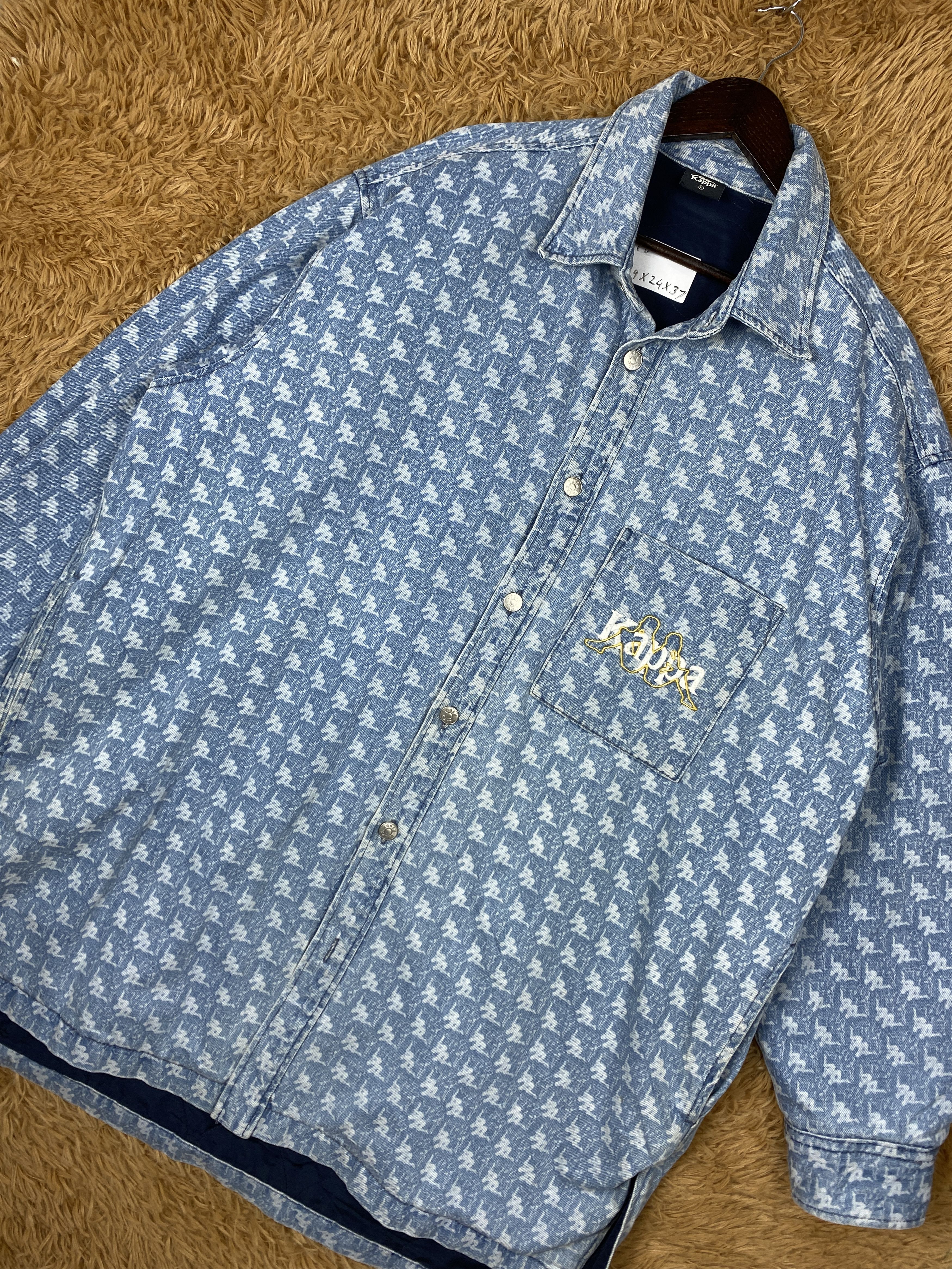 Kappa Vintage Kappa x Gu Monogram Long Jacket PJ2573 Size US XL / EU 56 / 4 - 2 Thumbnail