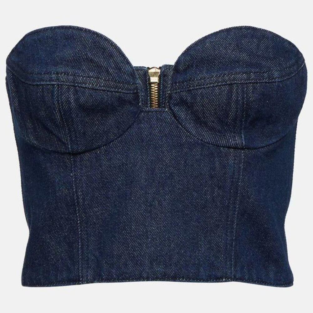 Designer Magda Butrym Bustier Top Size 26" / US 2 / IT 38 - 2 Thumbnail