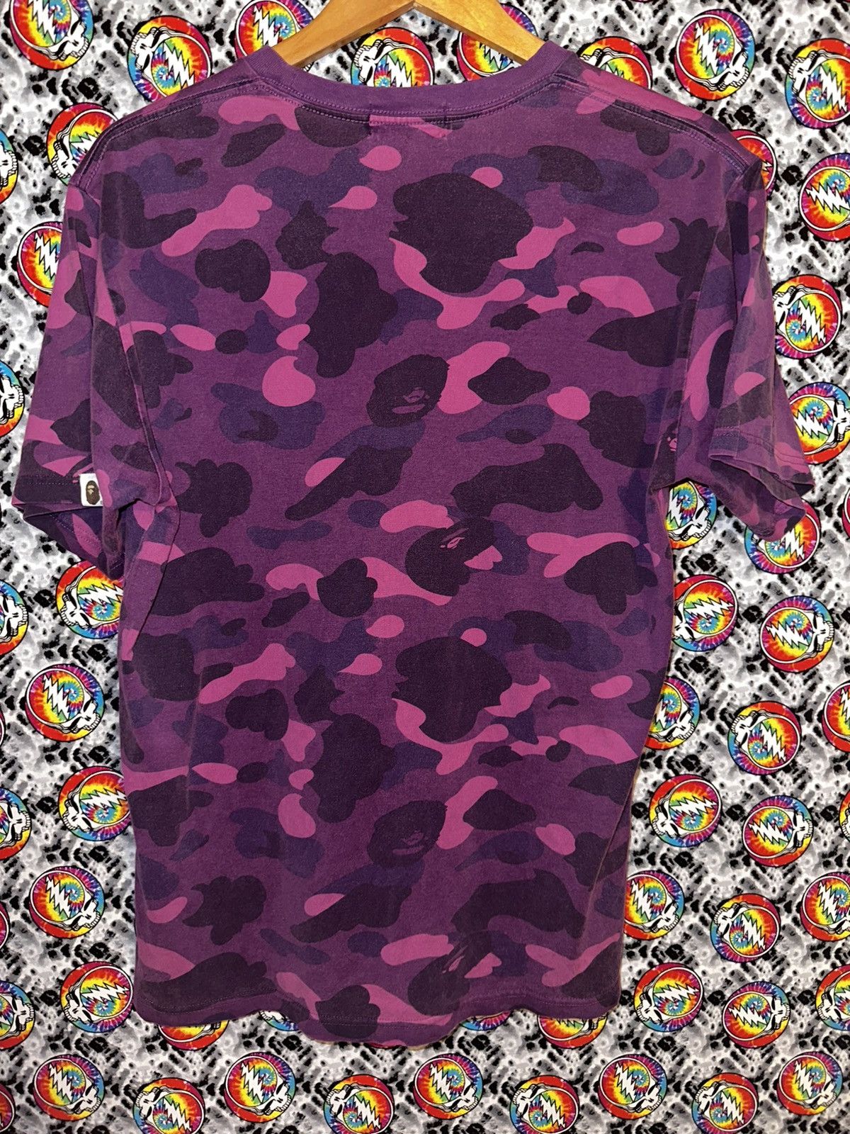 Bape Color Camo Shark Tee Size US L / EU 52-54 / 3 - 2 Thumbnail