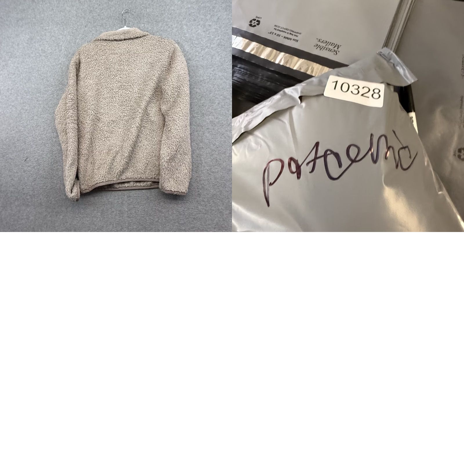 Patagonia PATAGONIA Los Gatos Womens JACKET Small Beige PULLOVER 1/4 ZIP Fleece Size S / US 4 / IT 40 - 8 Thumbnail