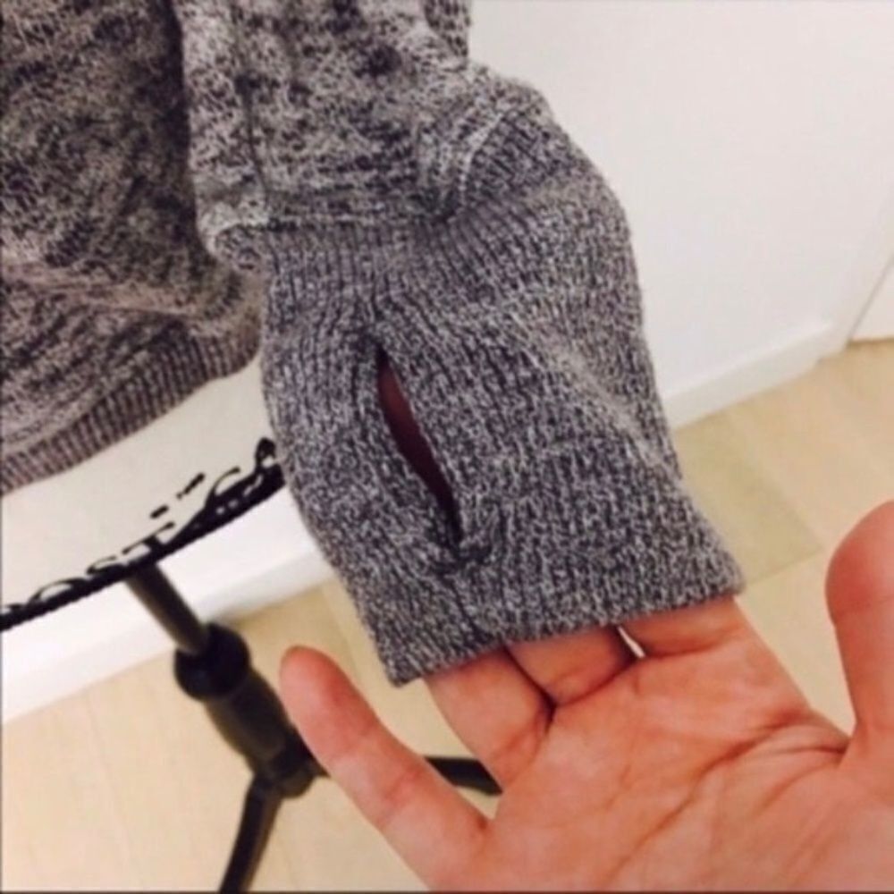 Gap GAP Fit Women’s Gray Sweatshirt S Long Sleeve Pullover with Size S / US 4 / IT 40 - 3 Thumbnail