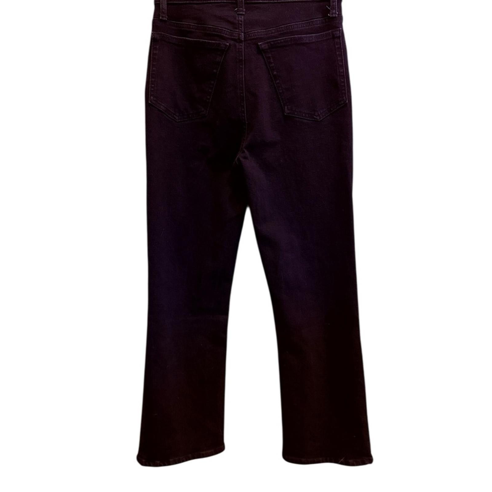 RE/DONE Re/Done Women's 70’s Boot Cut Jeans Color Noir Sz 28 Size 28" / US 6 / IT 42 - 5 Thumbnail
