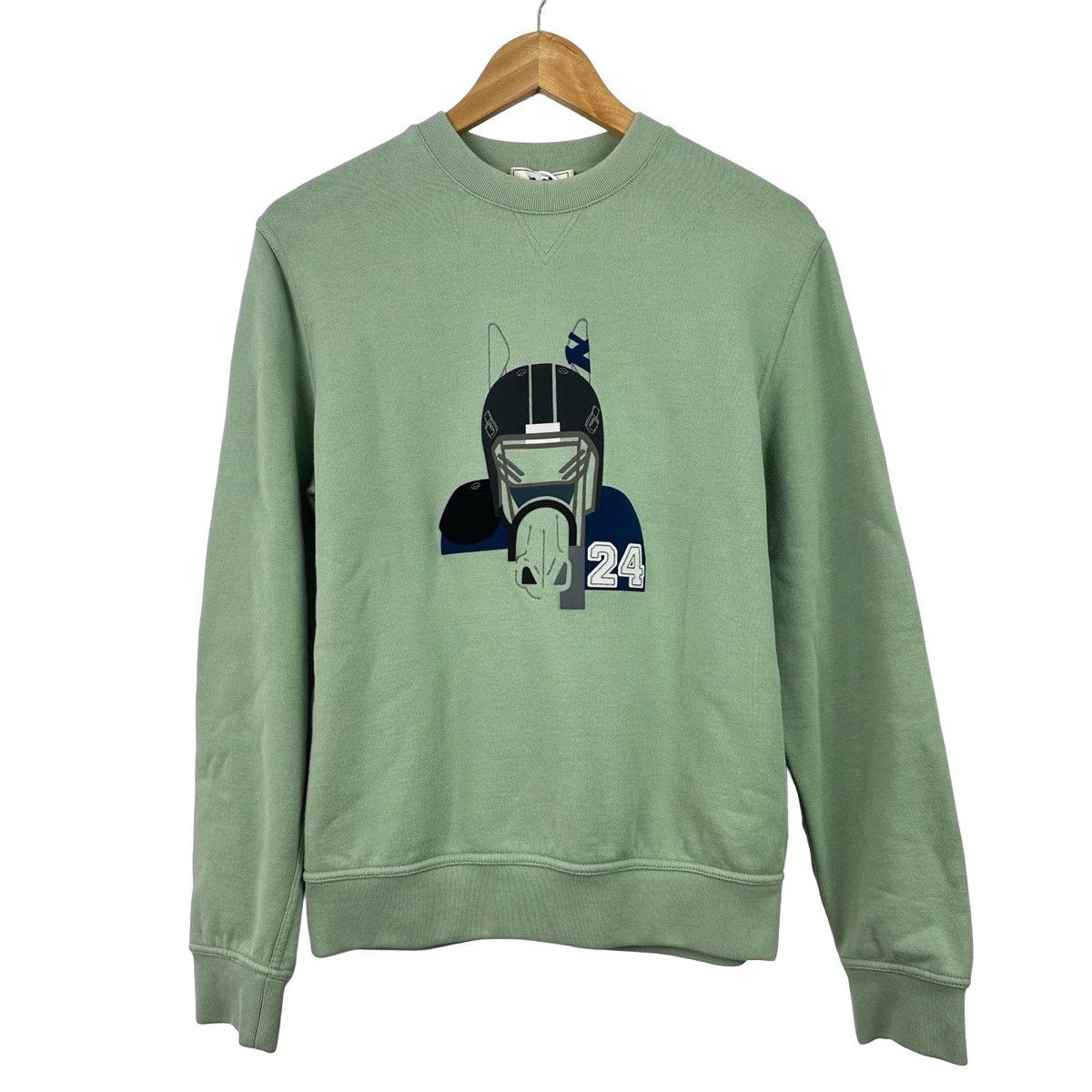 Hermes Hermès "Quarterb'H" crewneck sweatshirt Size XS / US 0-2 / IT 36-38 - 1 Thumbnail