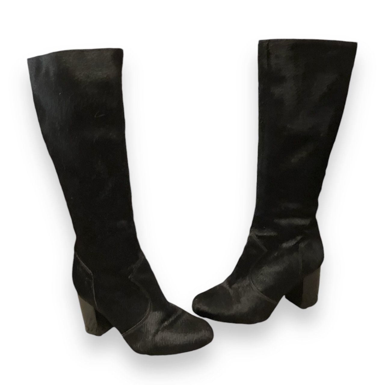 Buffalo London × Designer Iconic Buffalo London Pony Hair 90s High Boots Size US 10 / IT 40 - 3 Thumbnail