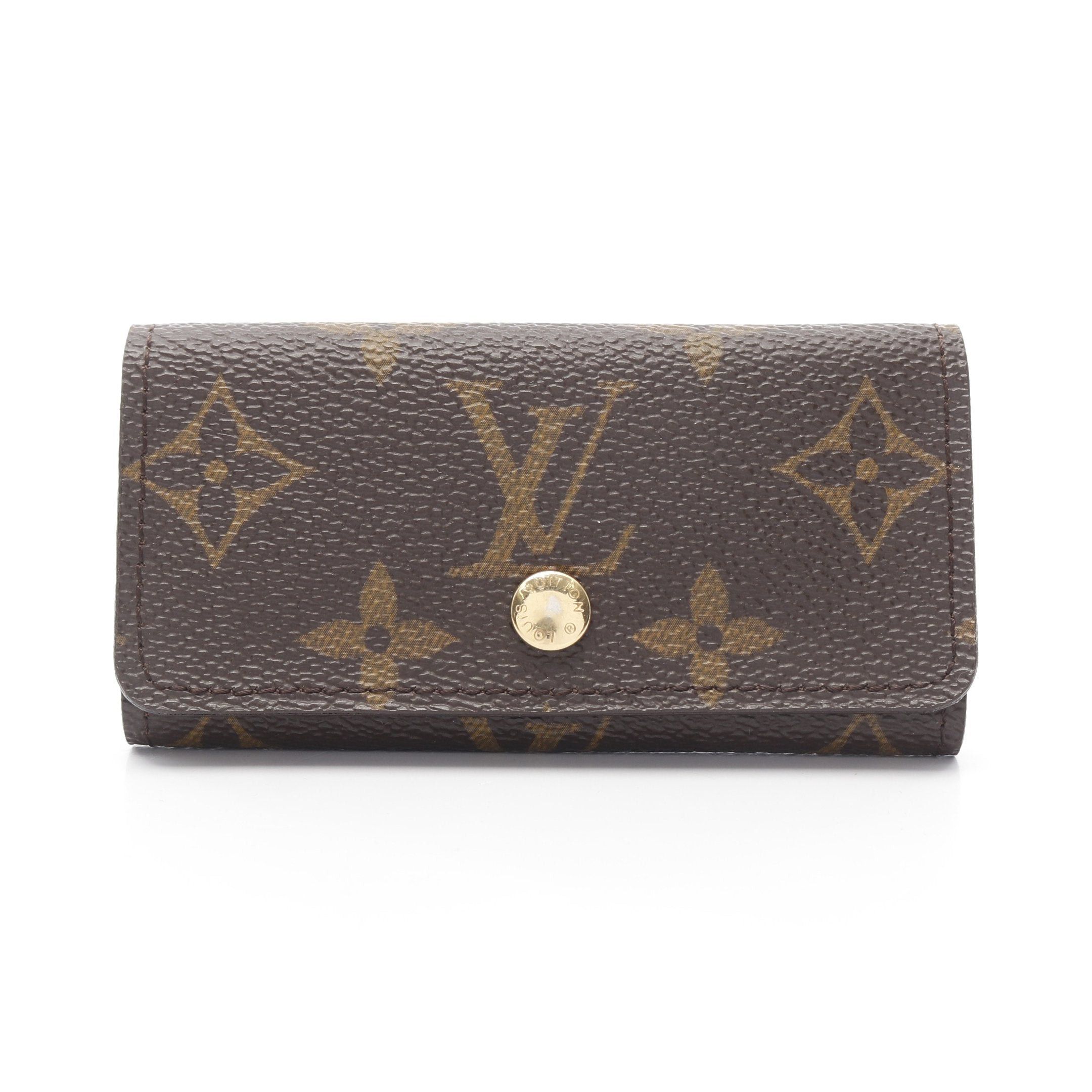 Louis Vuitton Louis Vuitton Multicle 4 Monogram Ring Chain Key Case Brown Size ONE SIZE - 1 Thumbnail