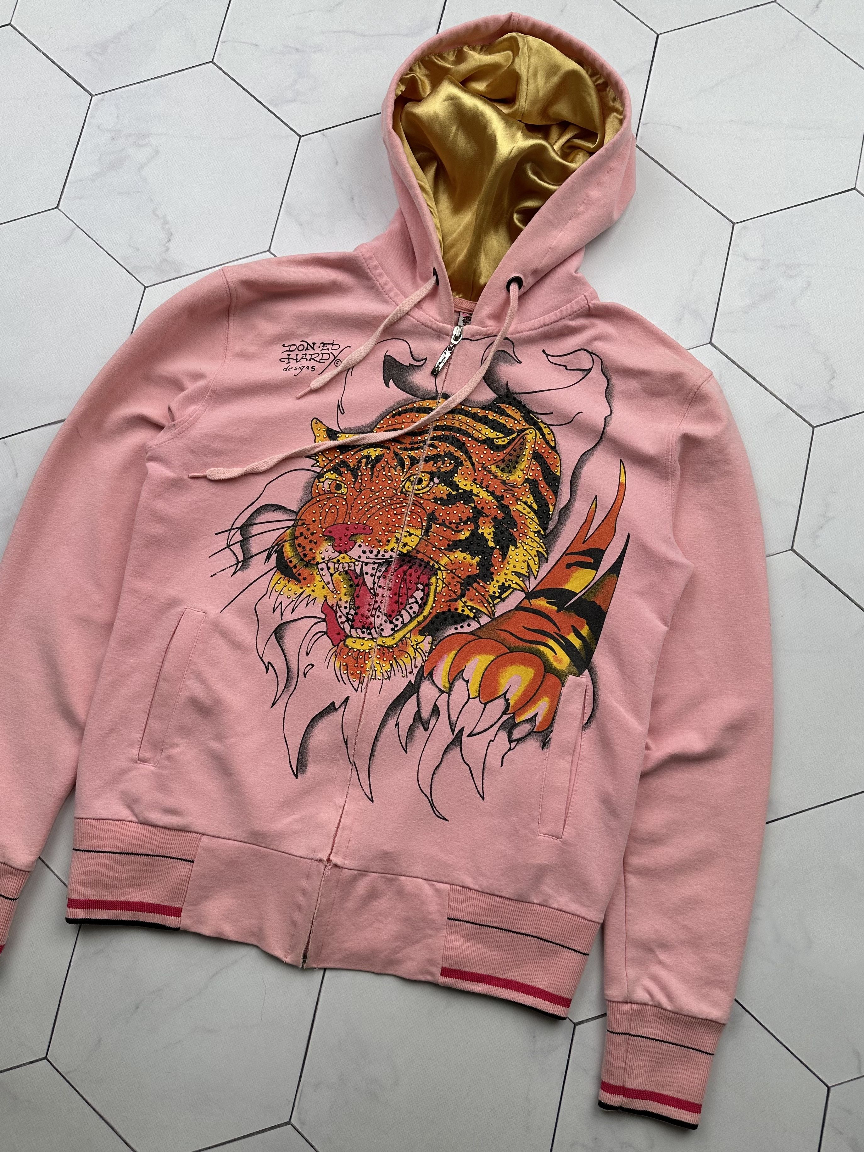 Ed Hardy Ed Hardy Vintage Hoodie (B236) Size M / US 6-8 / IT 42-44 - 3 Thumbnail